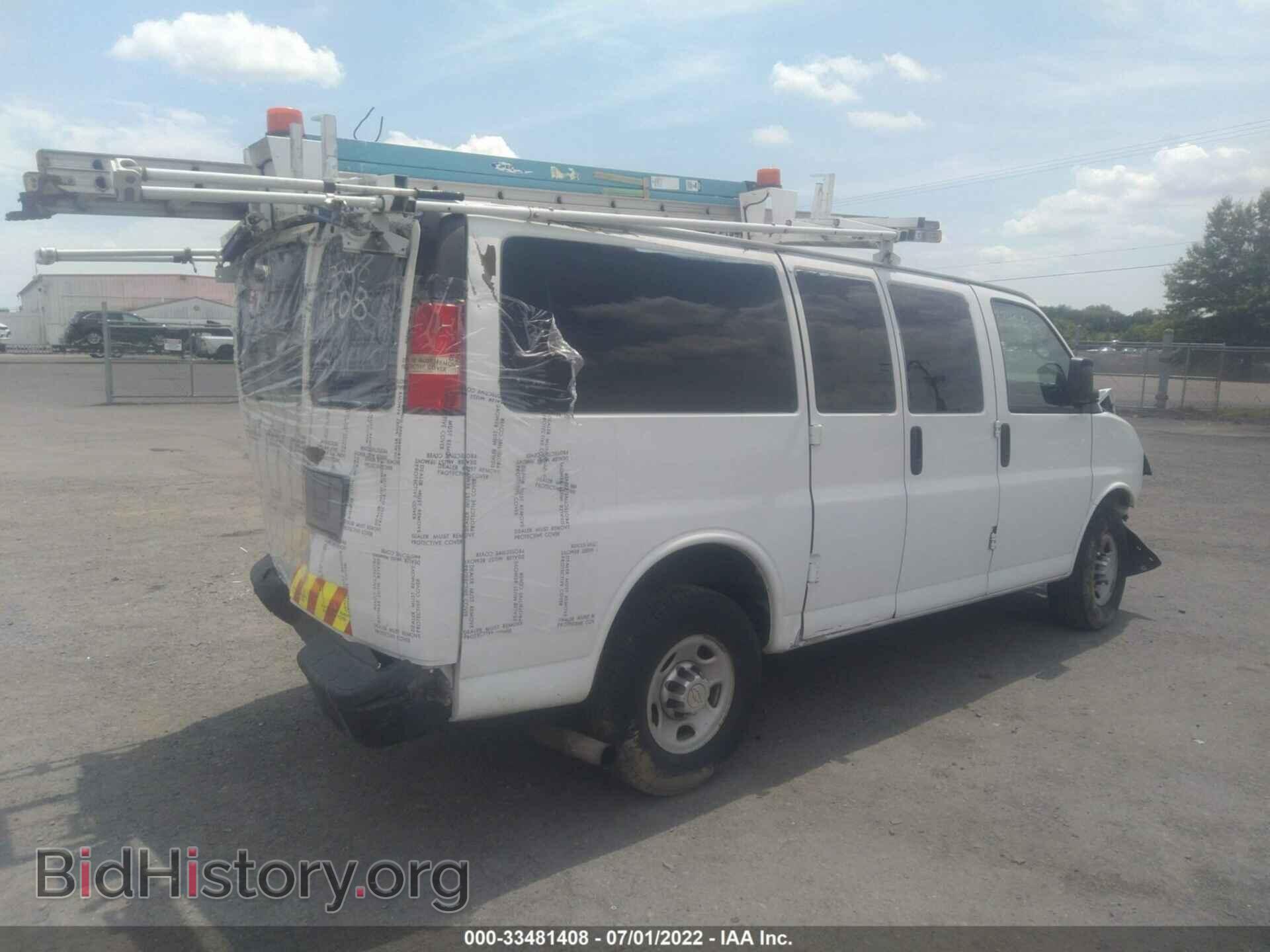 2010 CHEVROLET EXPRESS CARGO VAN - VIN: 1GCZGFBGXA1130136 - Фото 4