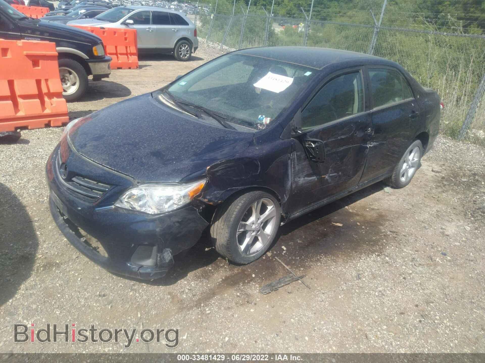 2013 TOYOTA COROLLA - VIN: 2T1BU4EE7DC035140 - Фото 2