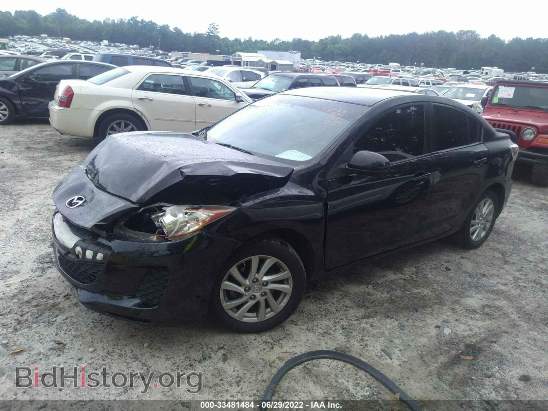 2012 MAZDA MAZDA3 - VIN: JM1BL1VF3C1515124 - Фото 2