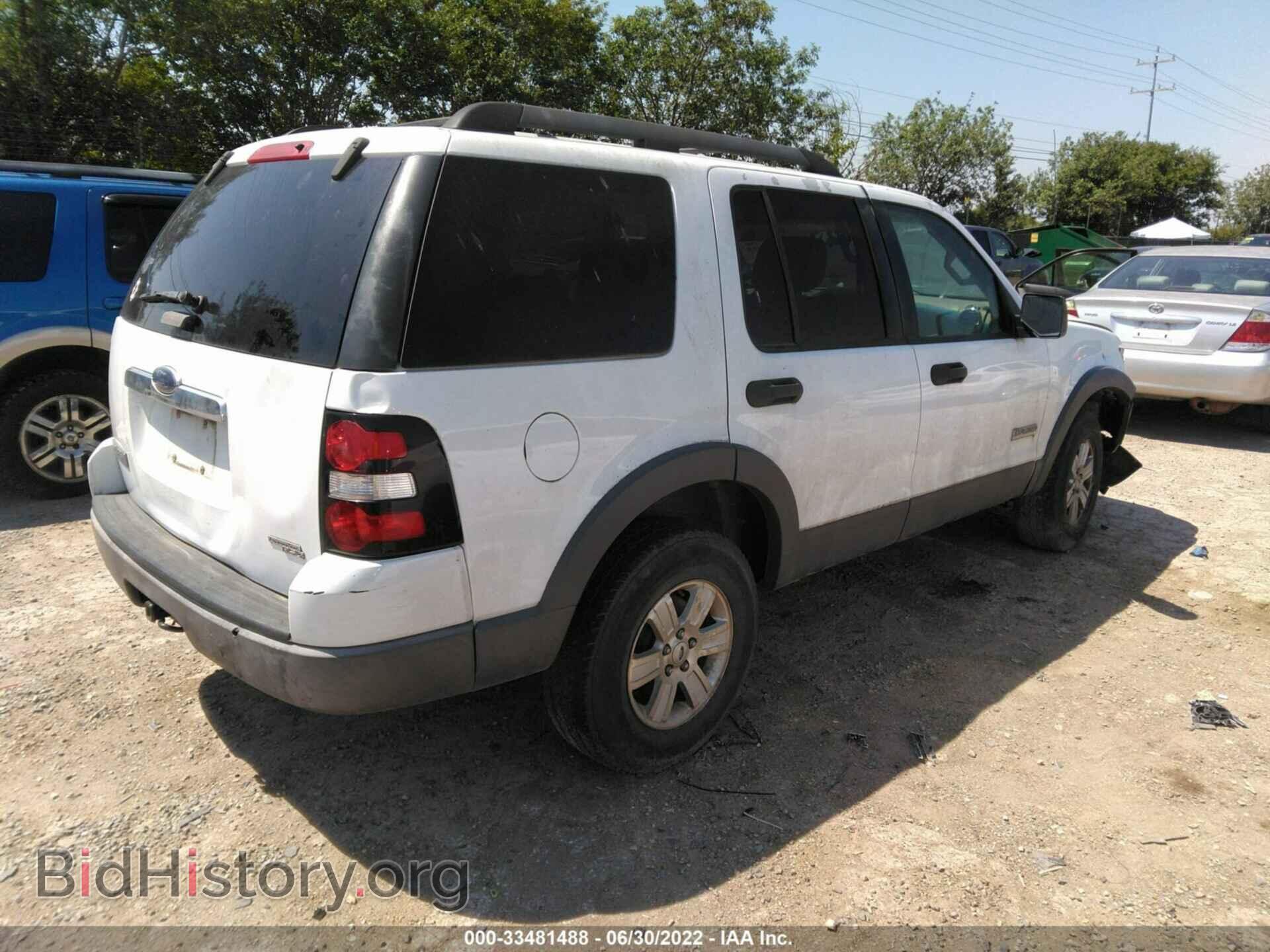 2006 FORD EXPLORER - VIN: 1FMEU63E06UA00629 - Фото 4