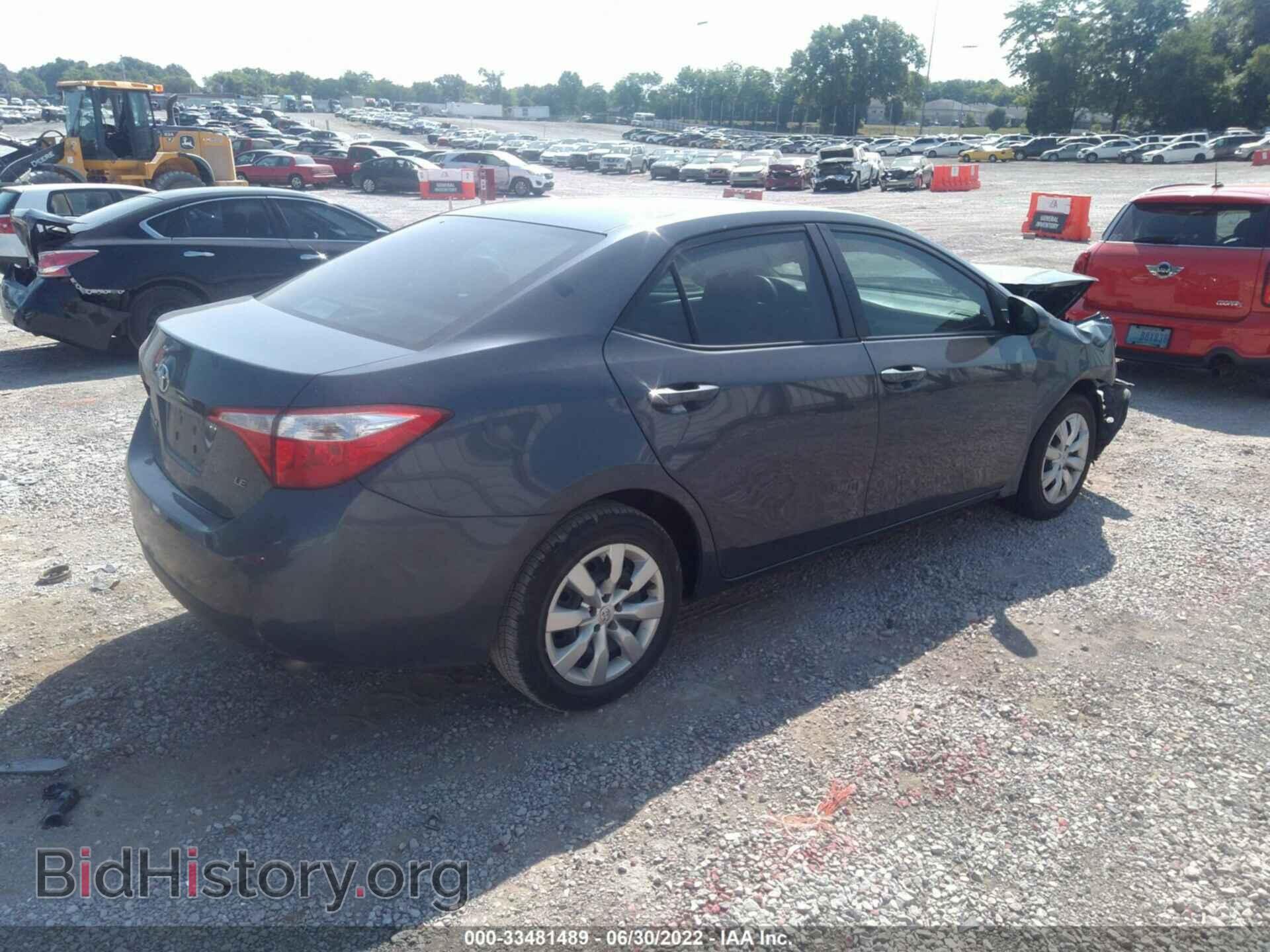 2015 TOYOTA COROLLA - VIN: 2T1BURHE6FC340446 - Фото 4