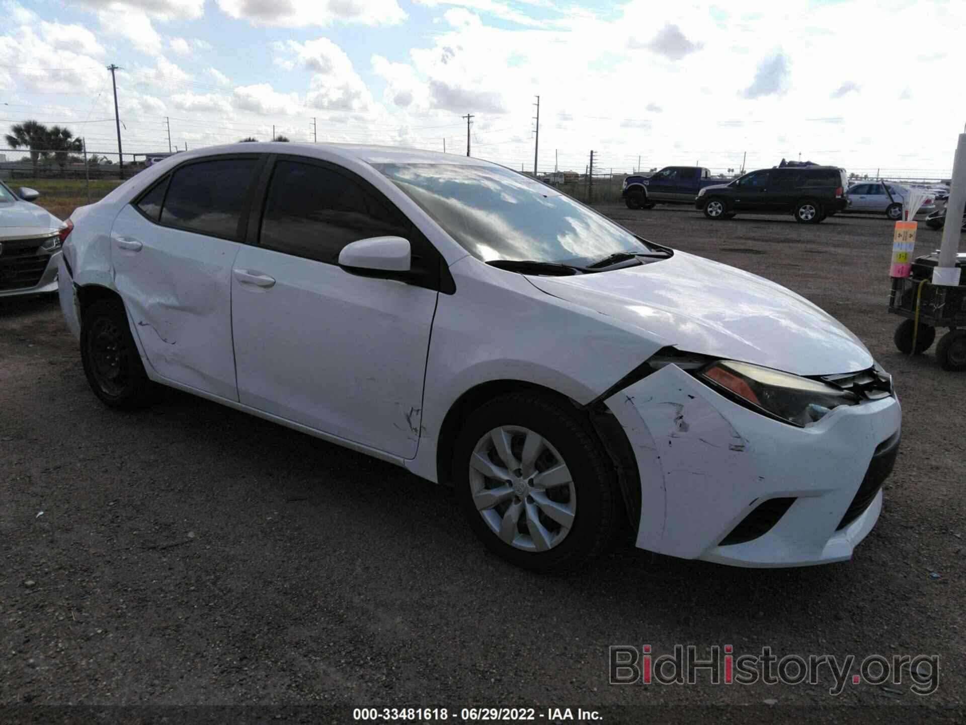 Photo 5YFBURHE4EP103646 - TOYOTA COROLLA 2014