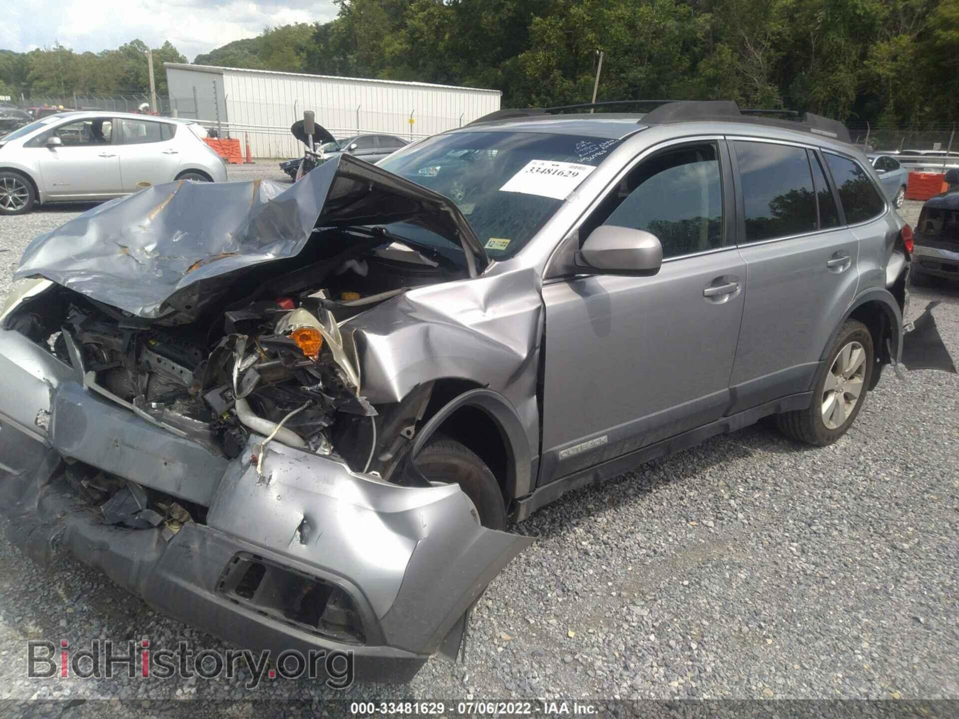 2011 SUBARU OUTBACK - VIN: 4S4BRBCC0B3367963 - Фото 2