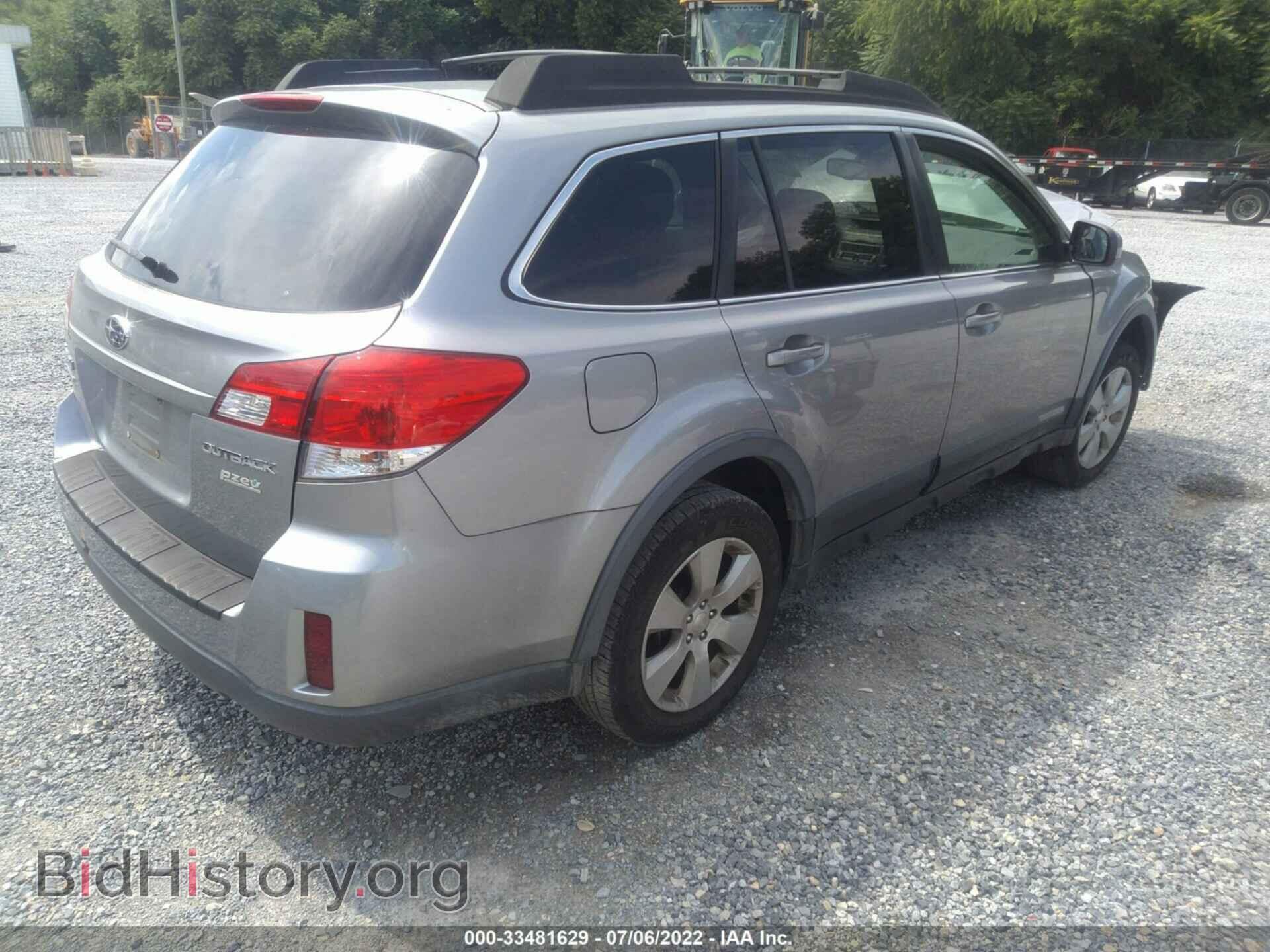 2011 SUBARU OUTBACK - VIN: 4S4BRBCC0B3367963 - Фото 4