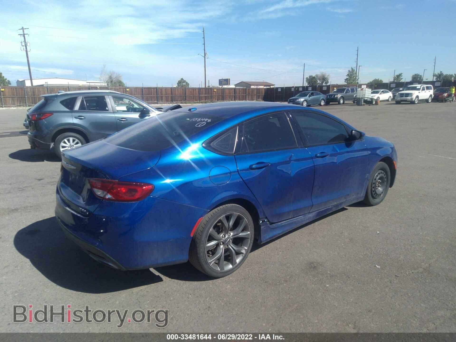 2016 CHRYSLER 200 - VIN: 1C3CCCBGXGN108448 - Фото 4