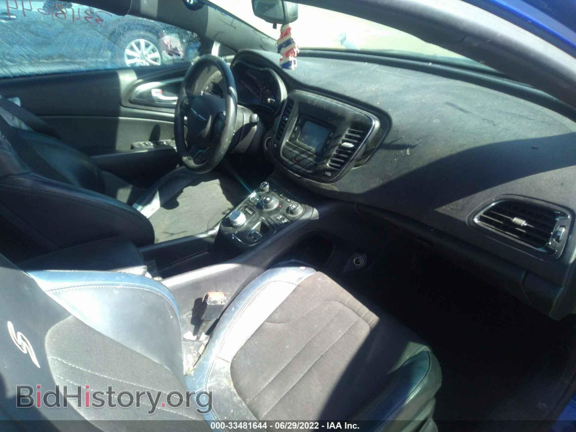 2016 CHRYSLER 200 - VIN: 1C3CCCBGXGN108448 - Фото 5