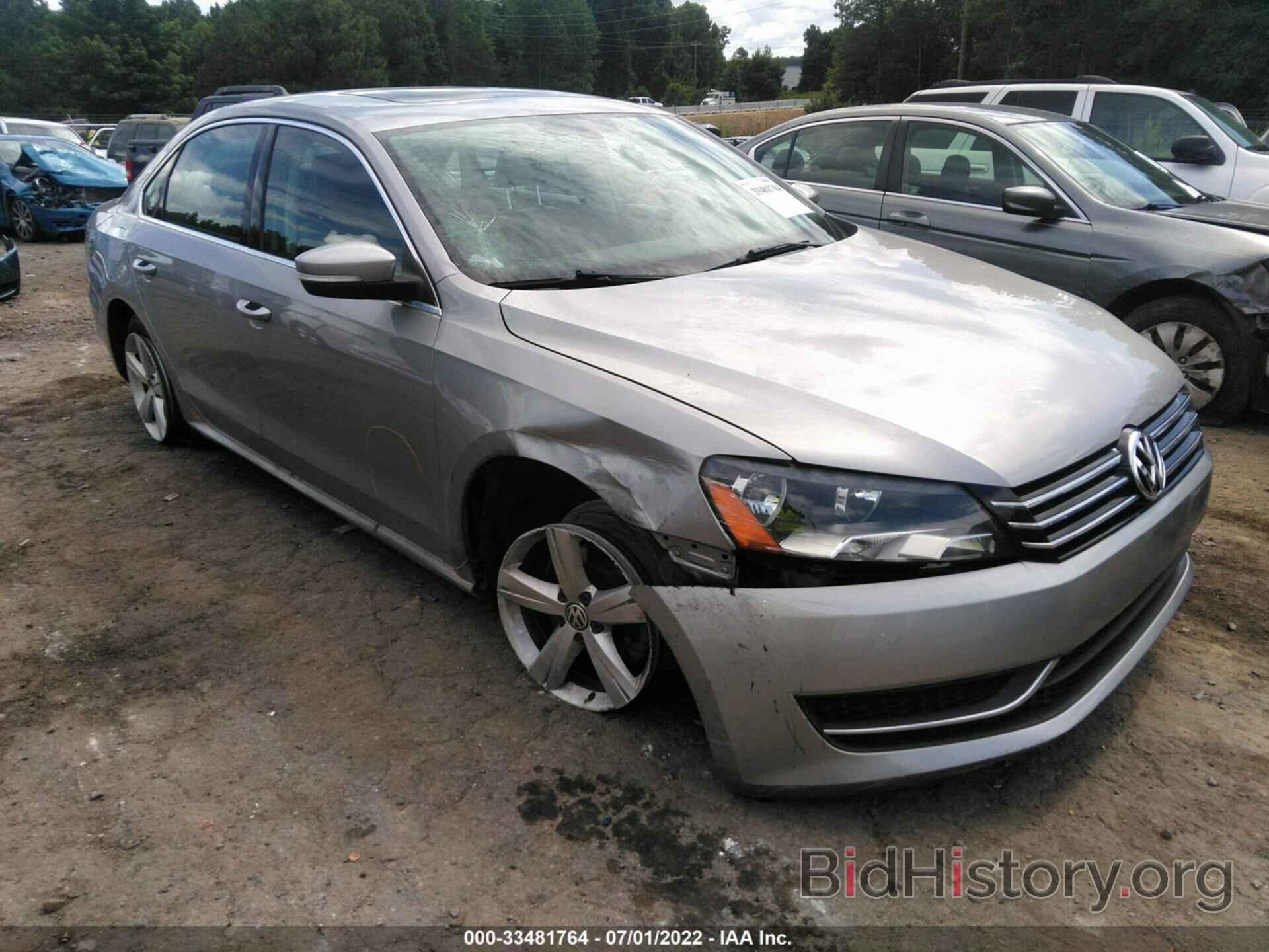 Photo 1VWBH7A37CC077760 - VOLKSWAGEN PASSAT 2012