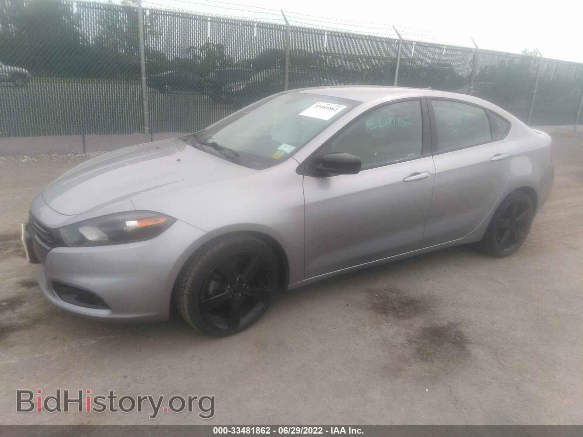 2015 DODGE DART - VIN: 1C3CDFBB8FD187271 - Фото 2