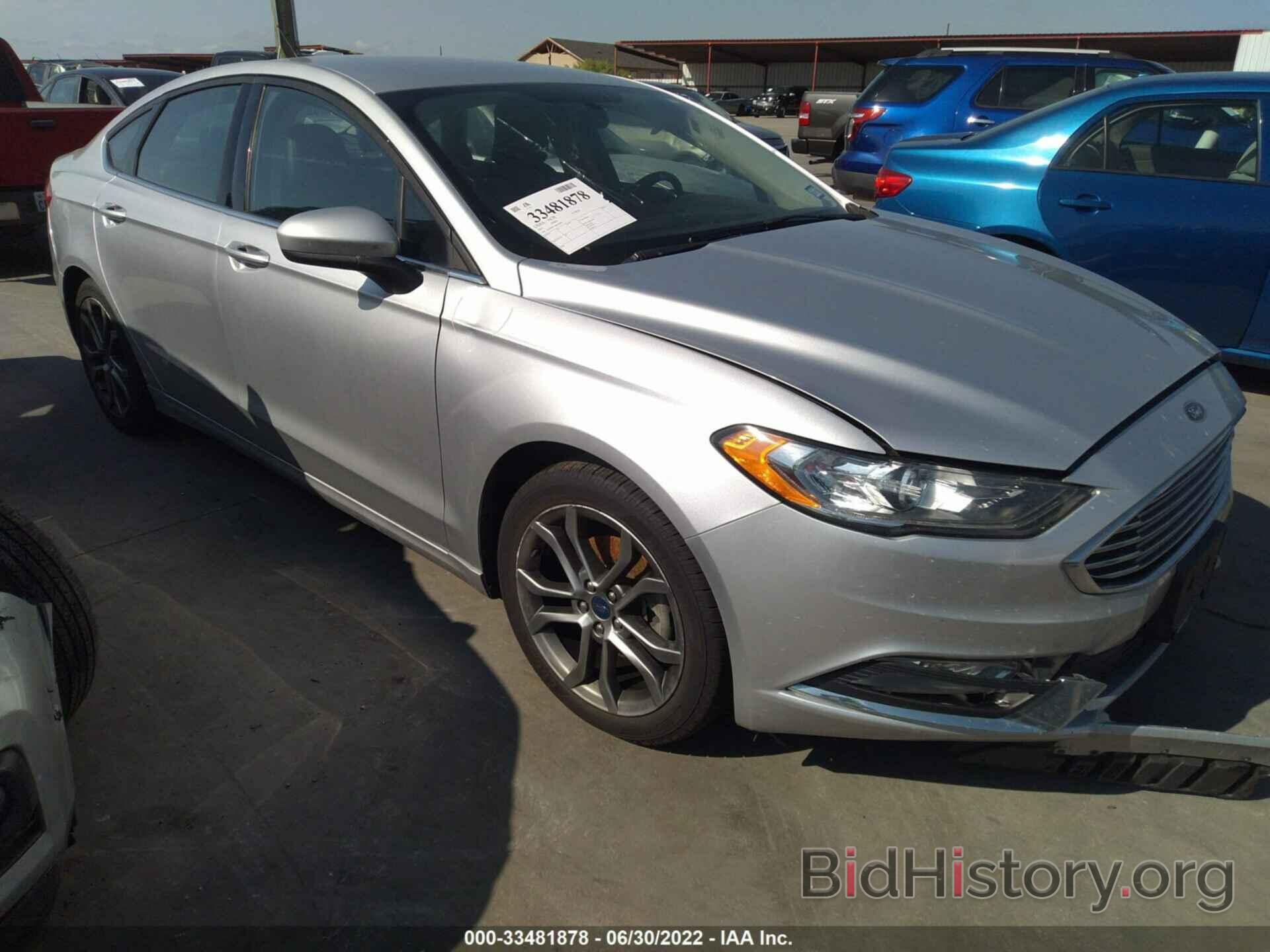 Photo 3FA6P0H77HR194907 - FORD FUSION 2017