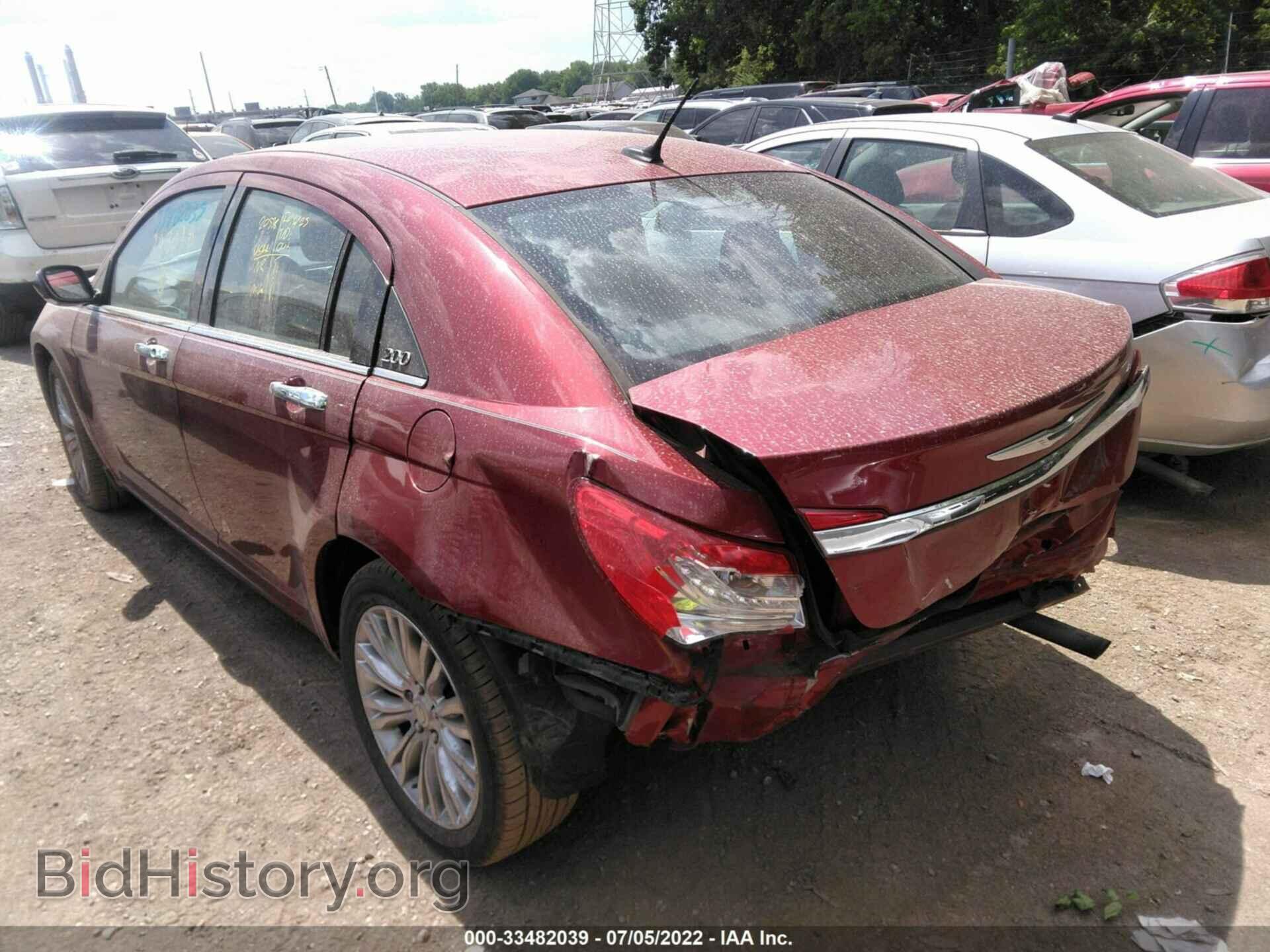 2012 CHRYSLER 200 - VIN: 1C3CCBCB0CN293018 - Фото 3