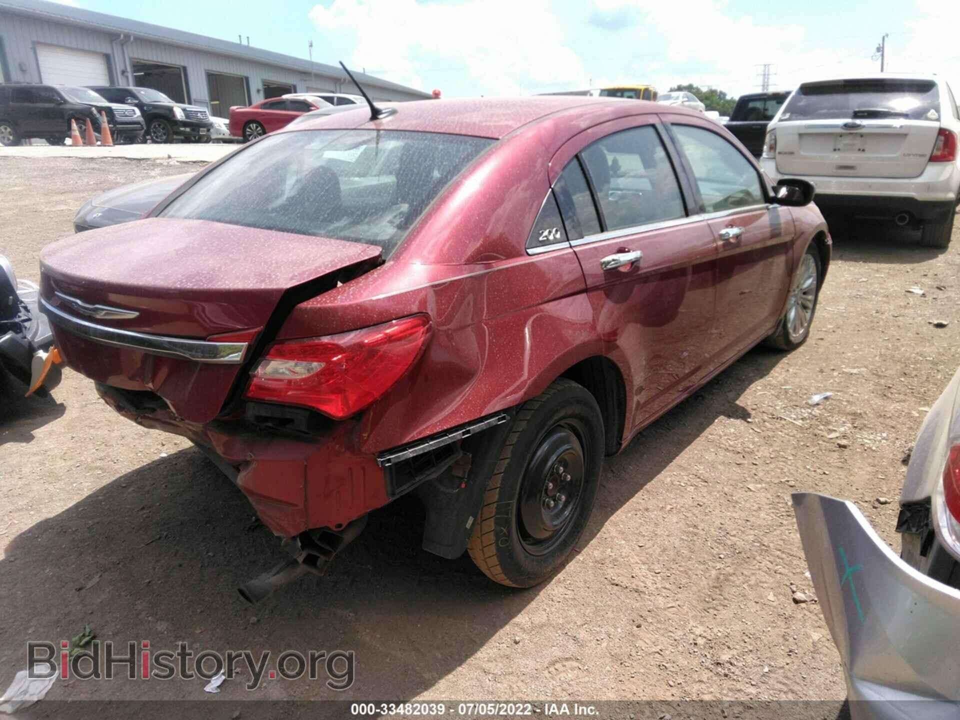 2012 CHRYSLER 200 - VIN: 1C3CCBCB0CN293018 - Фото 4