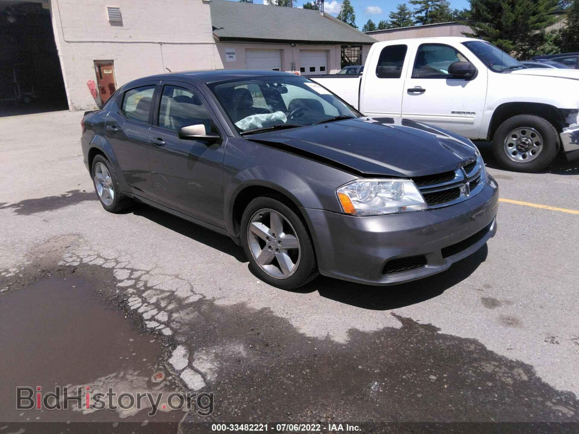 Photo 1C3CDZAB9CN153381 - DODGE AVENGER 2012