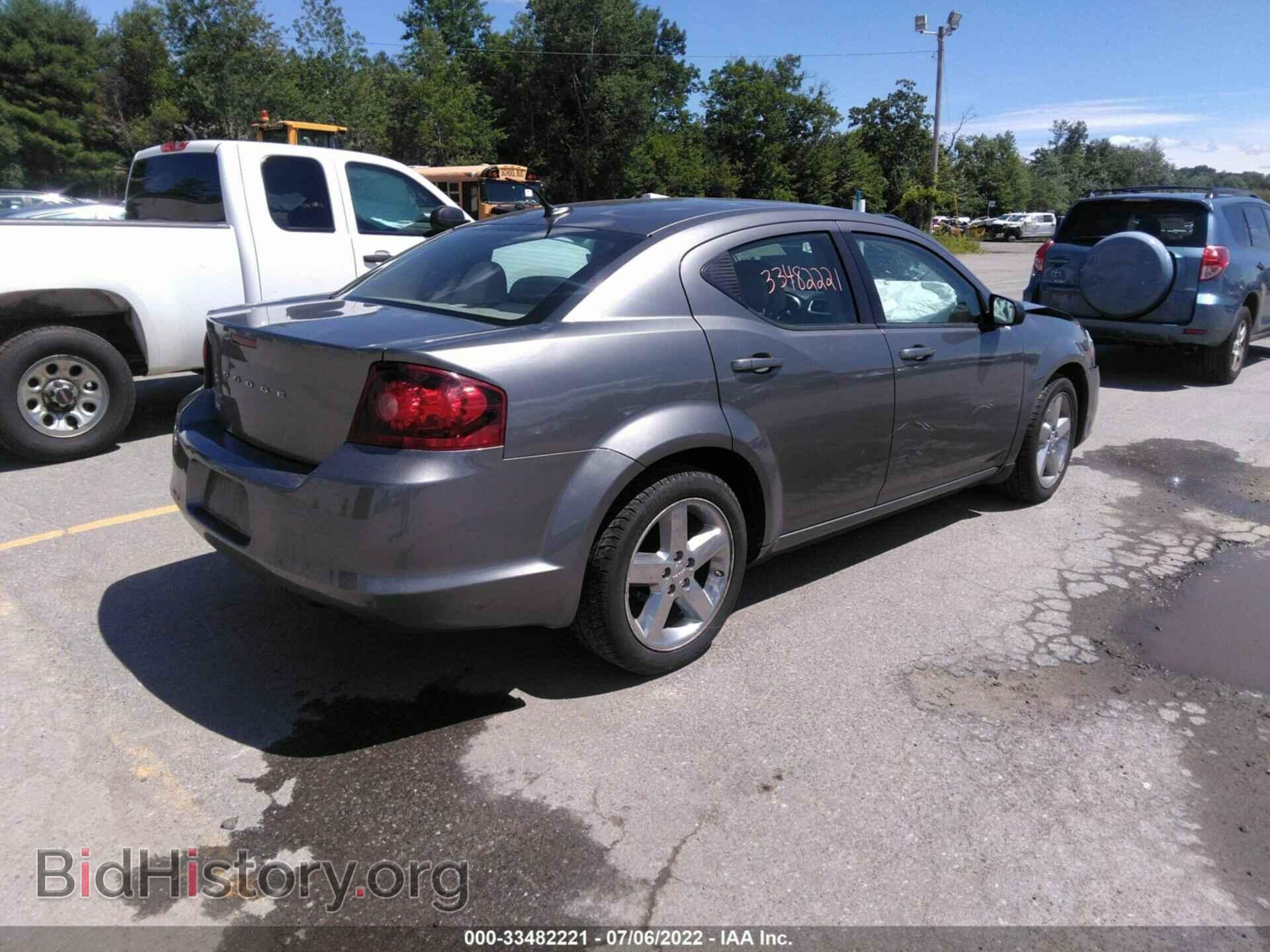 2012 DODGE AVENGER - VIN: 1C3CDZAB9CN153381 - Фото 4