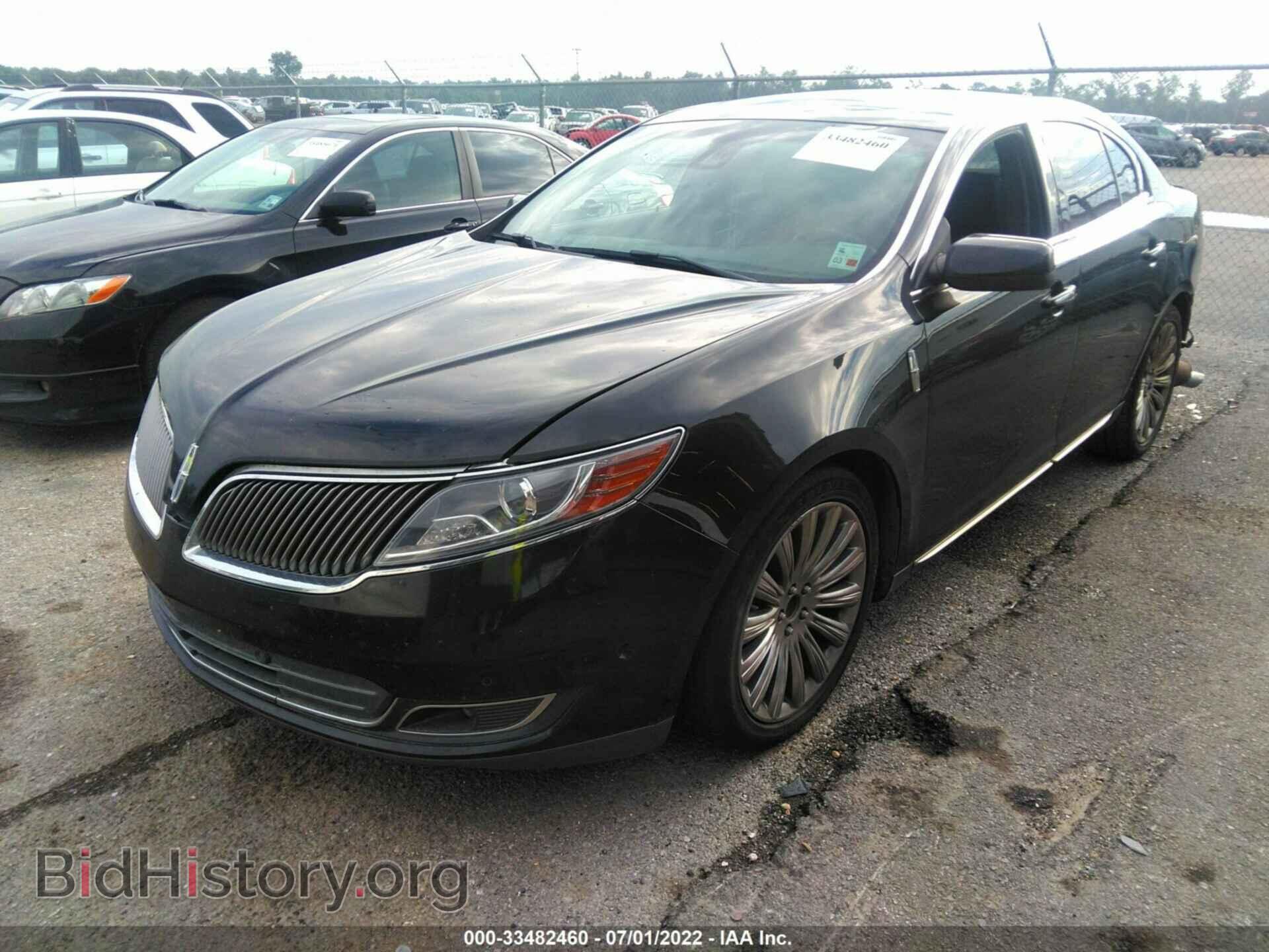 2013 LINCOLN MKS - VIN: 1LNHL9DK8DG609324 - Фото 2