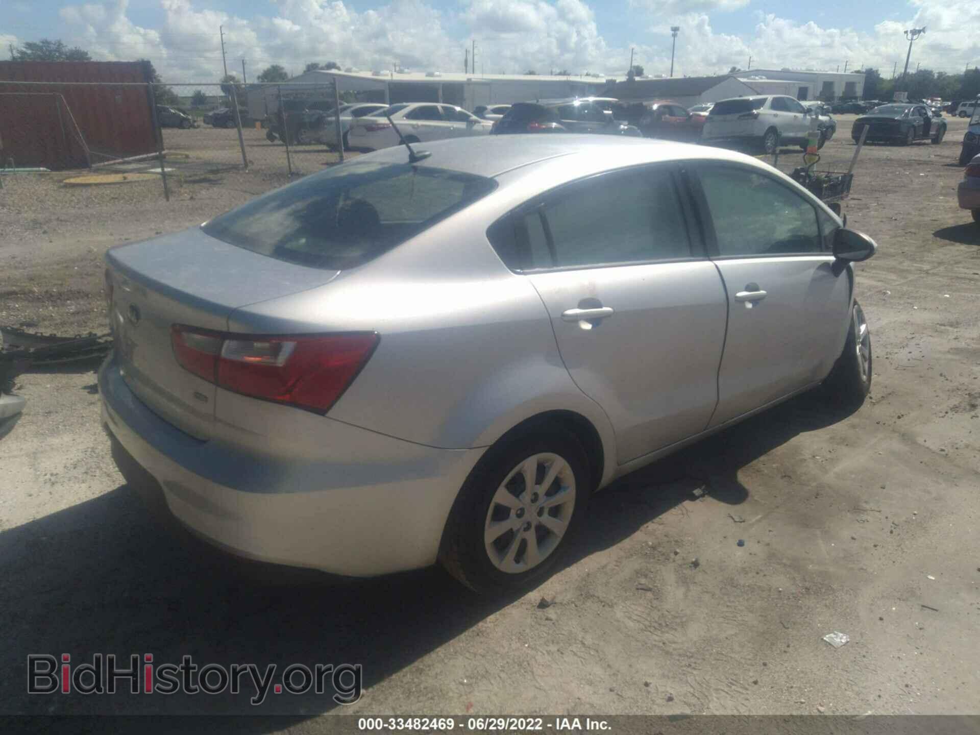 2016 KIA RIO - VIN: KNADM4A33G6554255 - Фото 4
