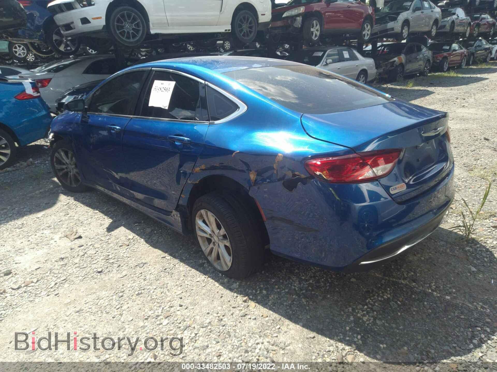 2015 CHRYSLER 200 - VIN: 1C3CCCAB7FN720868 - Фото 3