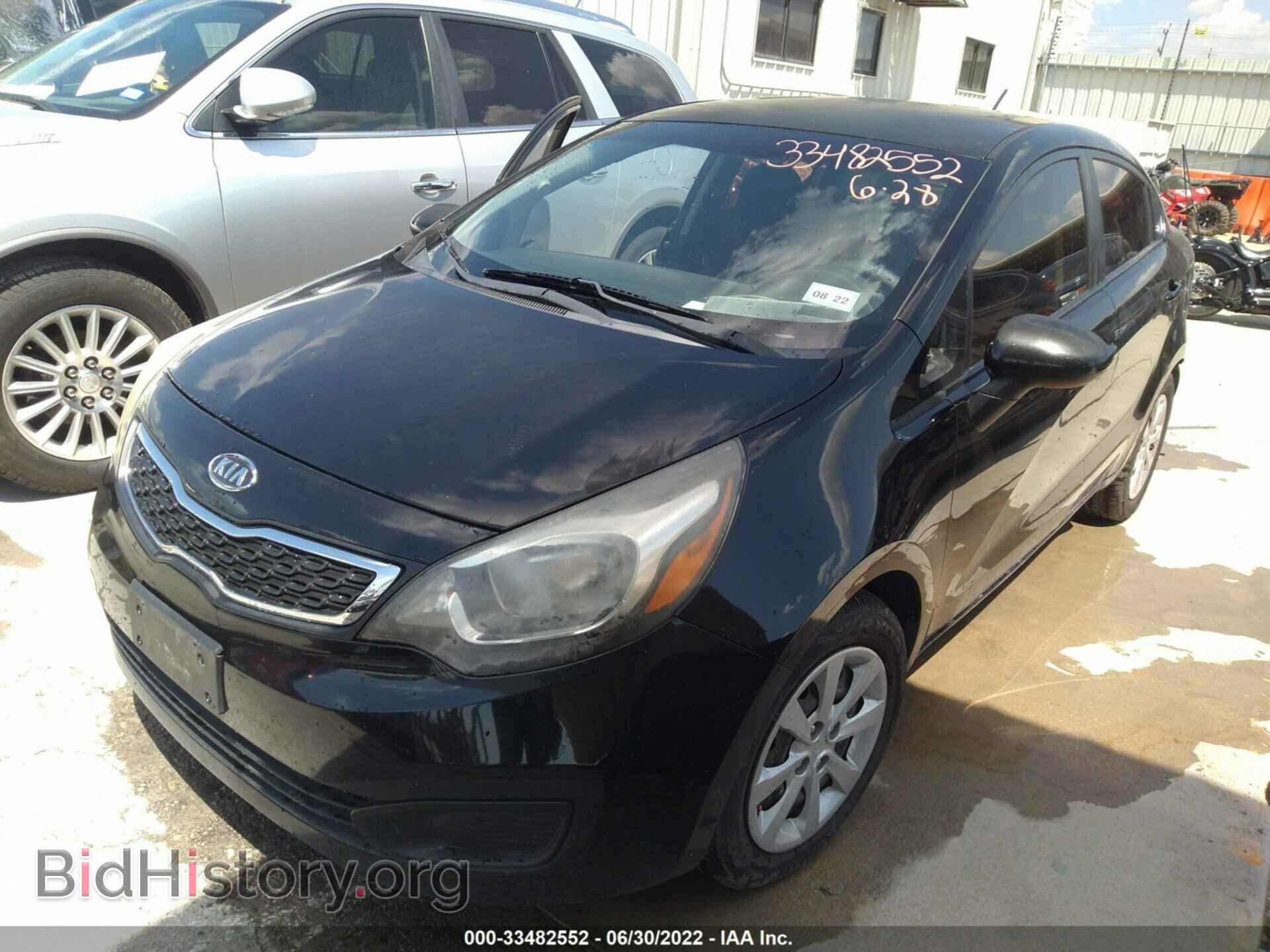 2012 KIA RIO - VIN: KNADN4A36C6094354 - Фото 2