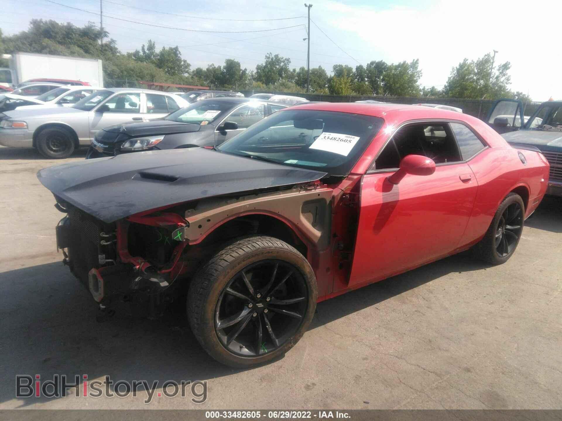 2017 DODGE CHALLENGER - VIN: 2C3CDZBT6HH604922 - Фото 2