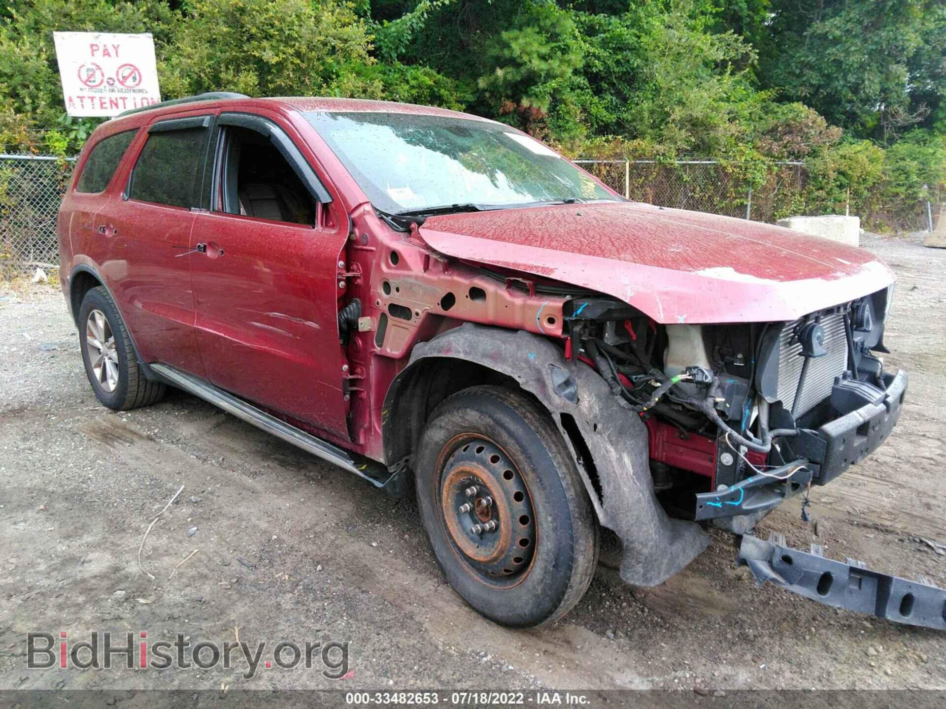 Photo 1C4RDJDG4EC449891 - DODGE DURANGO 2014
