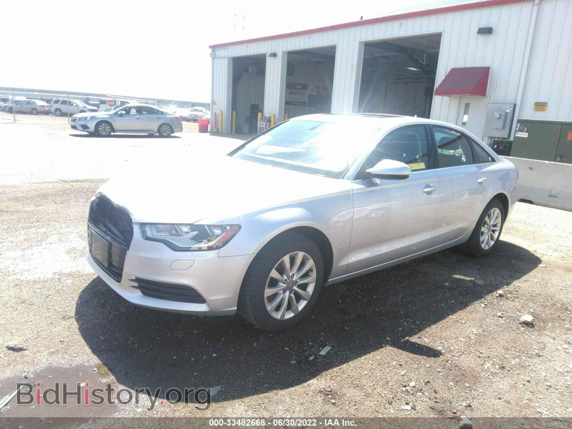 2014 AUDI A6 - VIN: WAUFFAFC5EN016279 - Фото 2