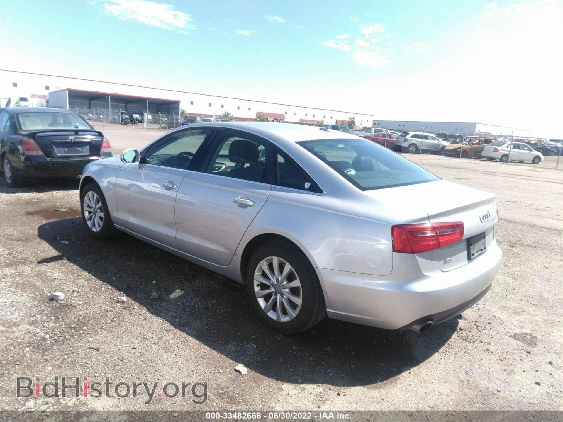 2014 AUDI A6 - VIN: WAUFFAFC5EN016279 - Фото 3