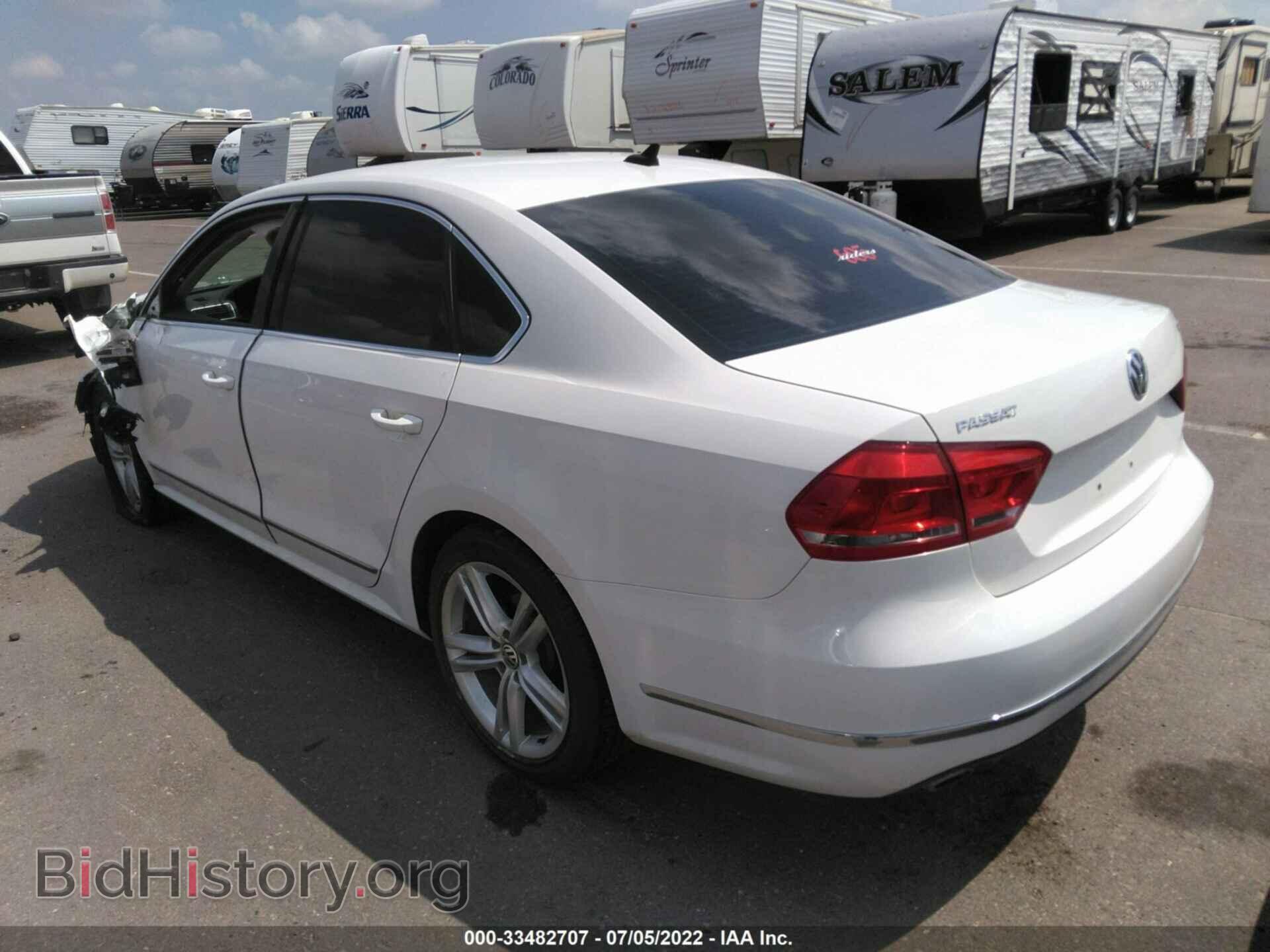 2014 VOLKSWAGEN PASSAT - VIN: 1VWCN7A35EC109086 - Фото 3