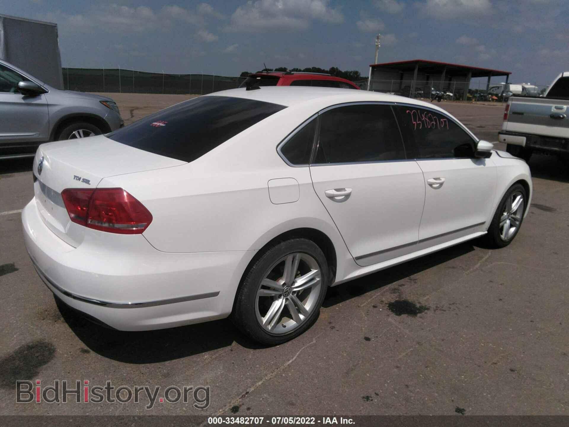 2014 VOLKSWAGEN PASSAT - VIN: 1VWCN7A35EC109086 - Фото 4