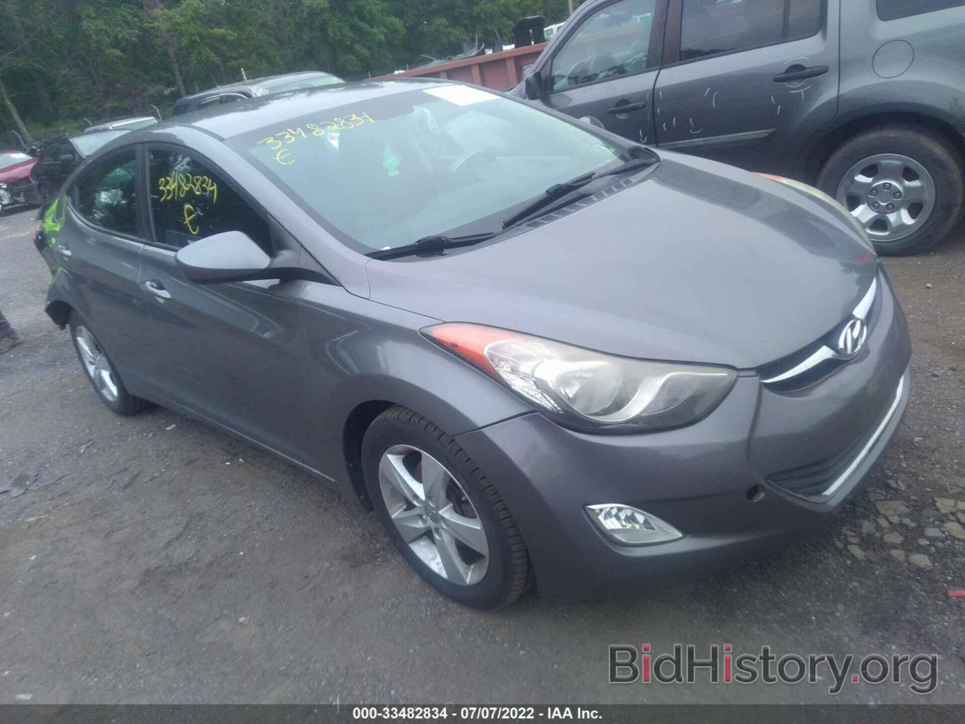 Photo 5NPDH4AE8DH289309 - HYUNDAI ELANTRA 2013