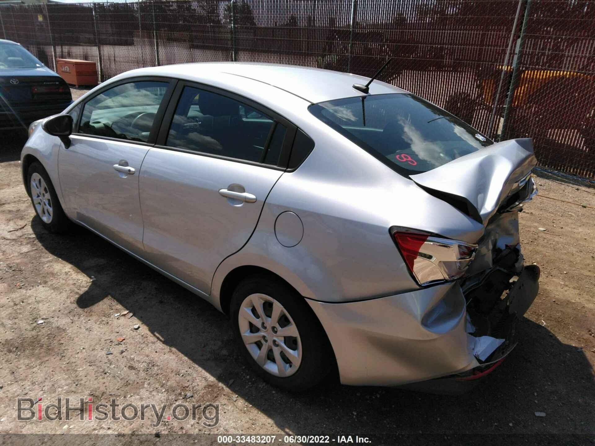 2016 KIA RIO - VIN: KNADM4A33G6632615 - Фото 3
