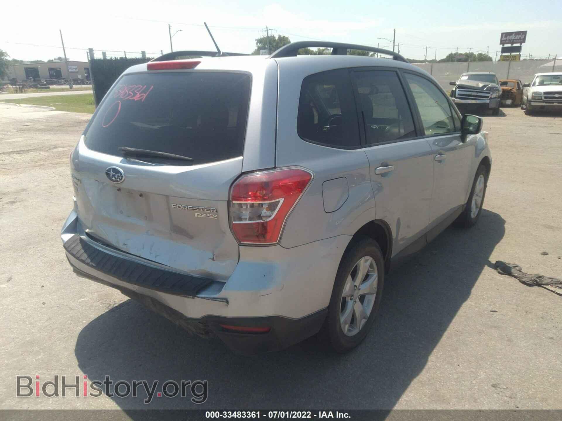 2015 SUBARU FORESTER - VIN: JF2SJADC0FH823622 - Фото 4