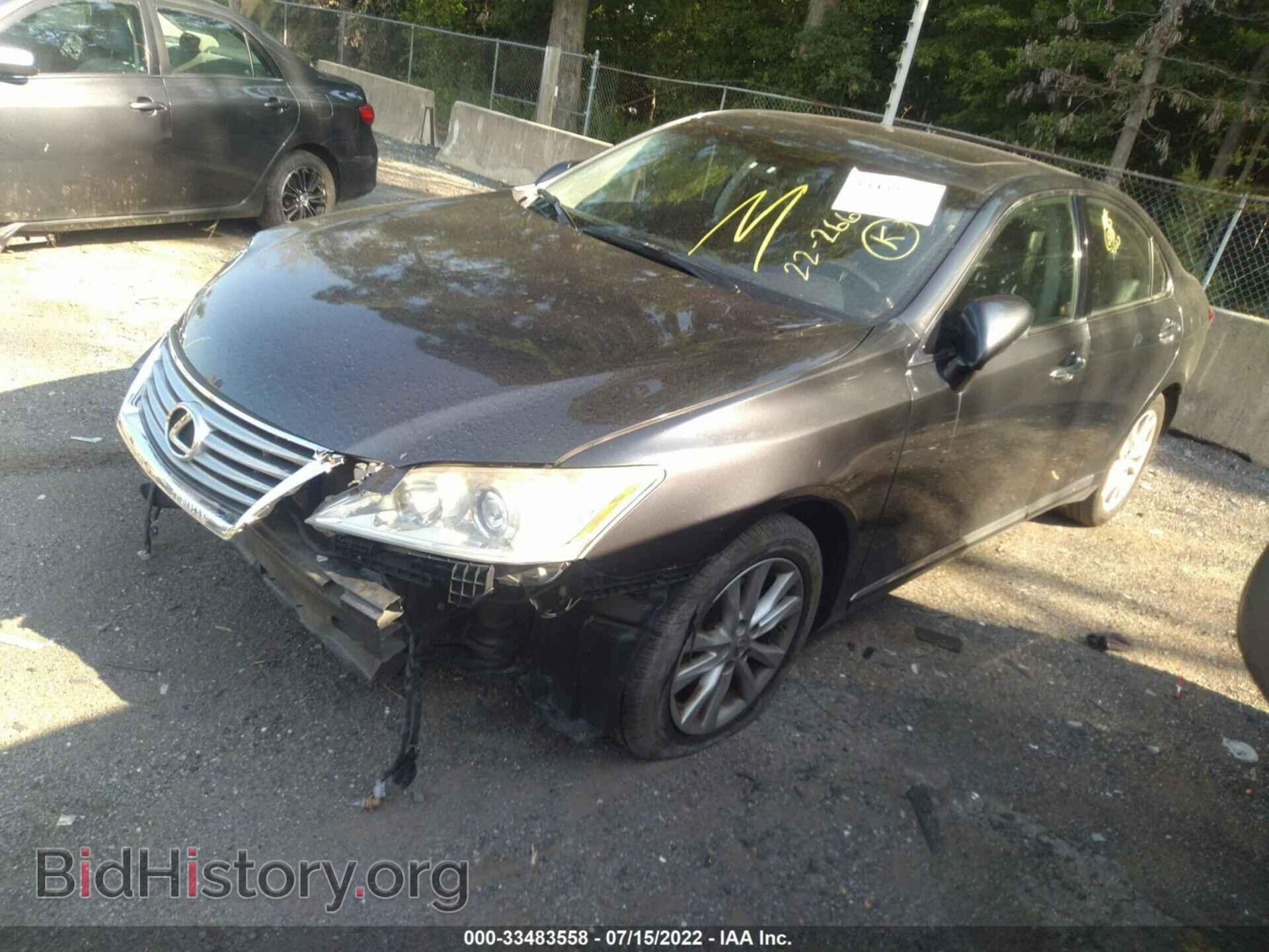 2011 LEXUS ES 350 - VIN: JTHBK1EG9B2458916 - Фото 2