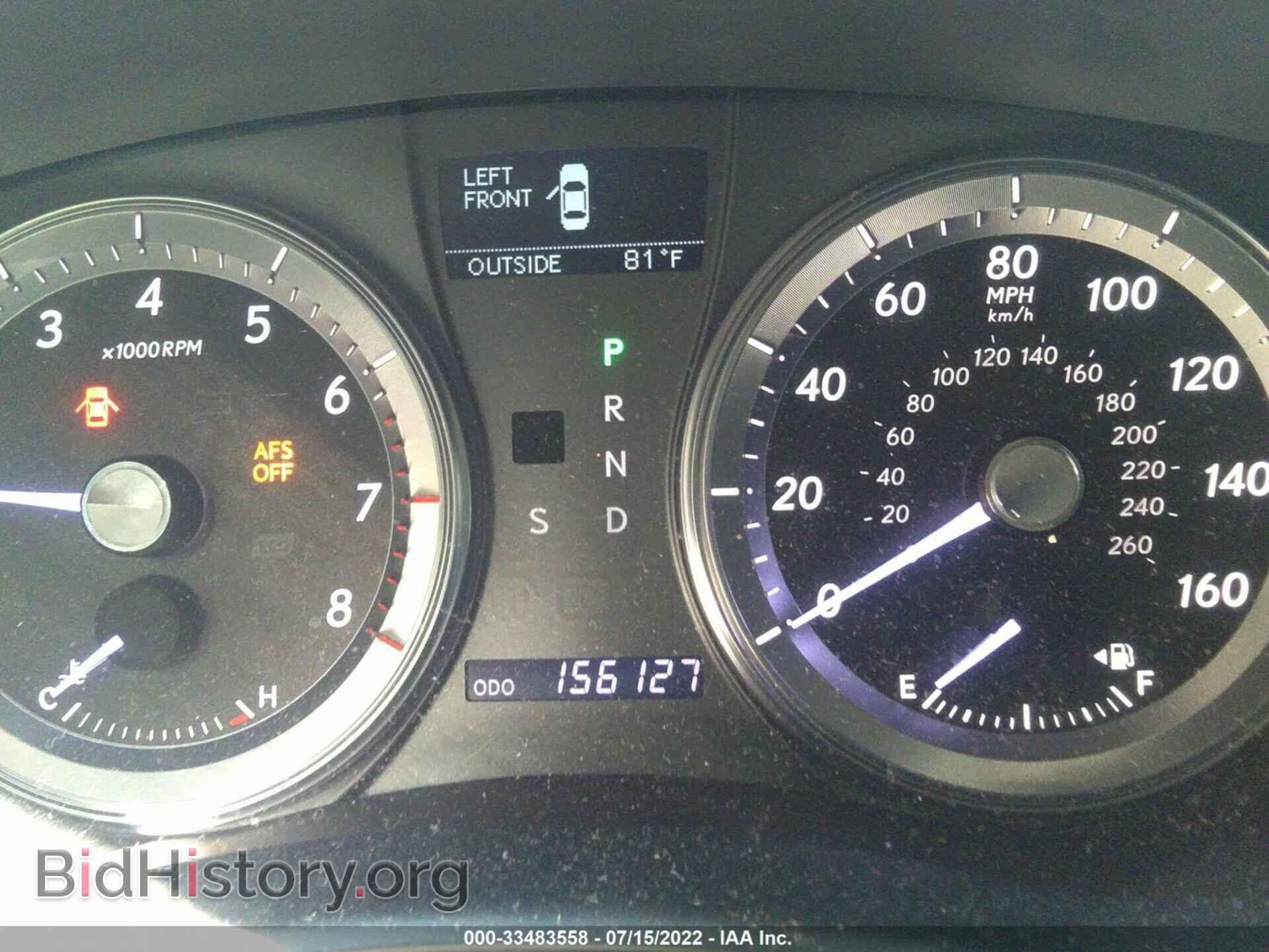 2011 LEXUS ES 350 - VIN: JTHBK1EG9B2458916 - Фото 7