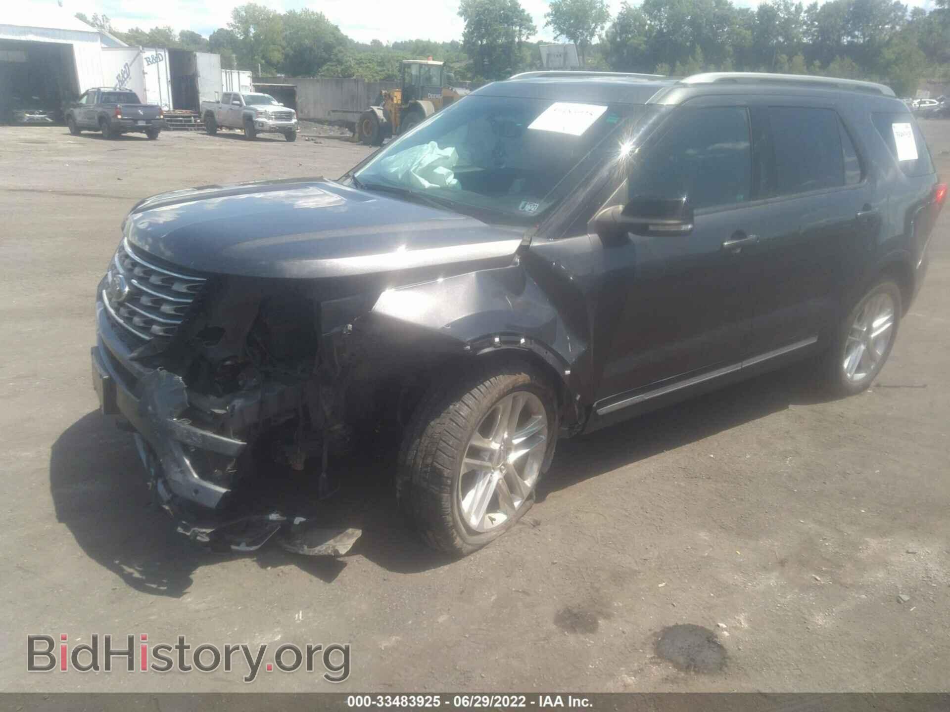 2016 FORD EXPLORER - VIN: 1FM5K8D80GGB01244 - Фото 2