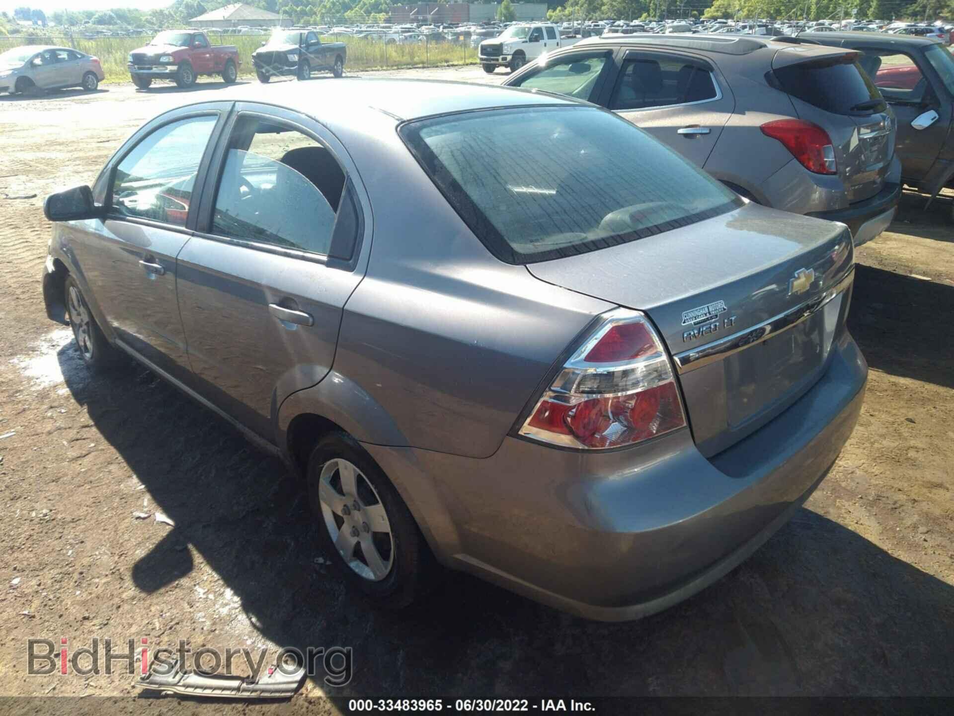 2009 CHEVROLET AVEO - VIN: KL1TD56E29B609066 - Фото 3