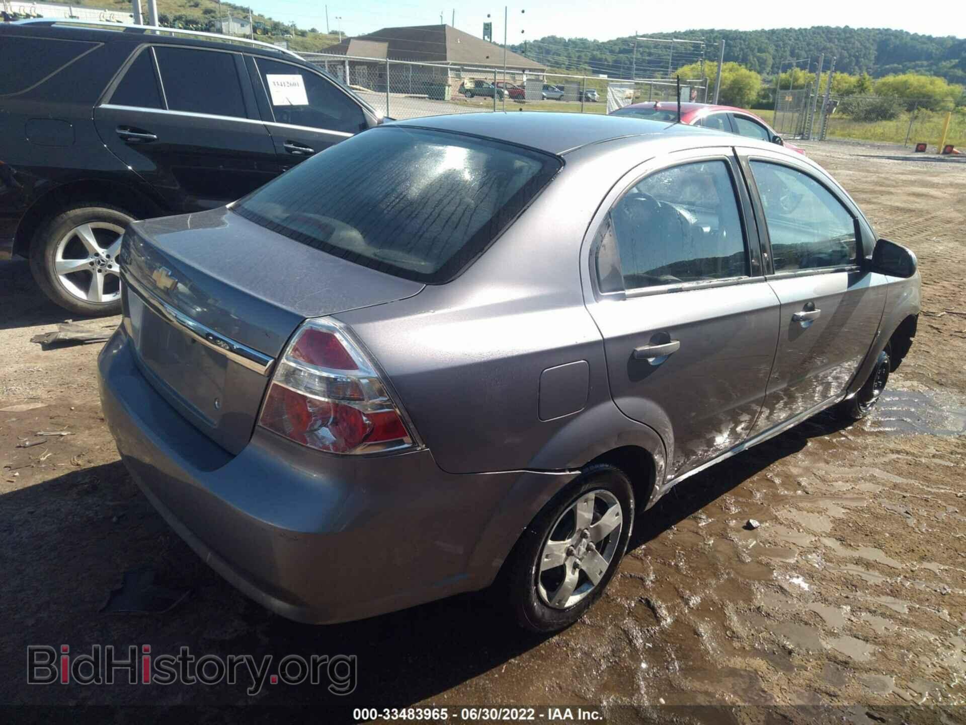 2009 CHEVROLET AVEO - VIN: KL1TD56E29B609066 - Фото 4