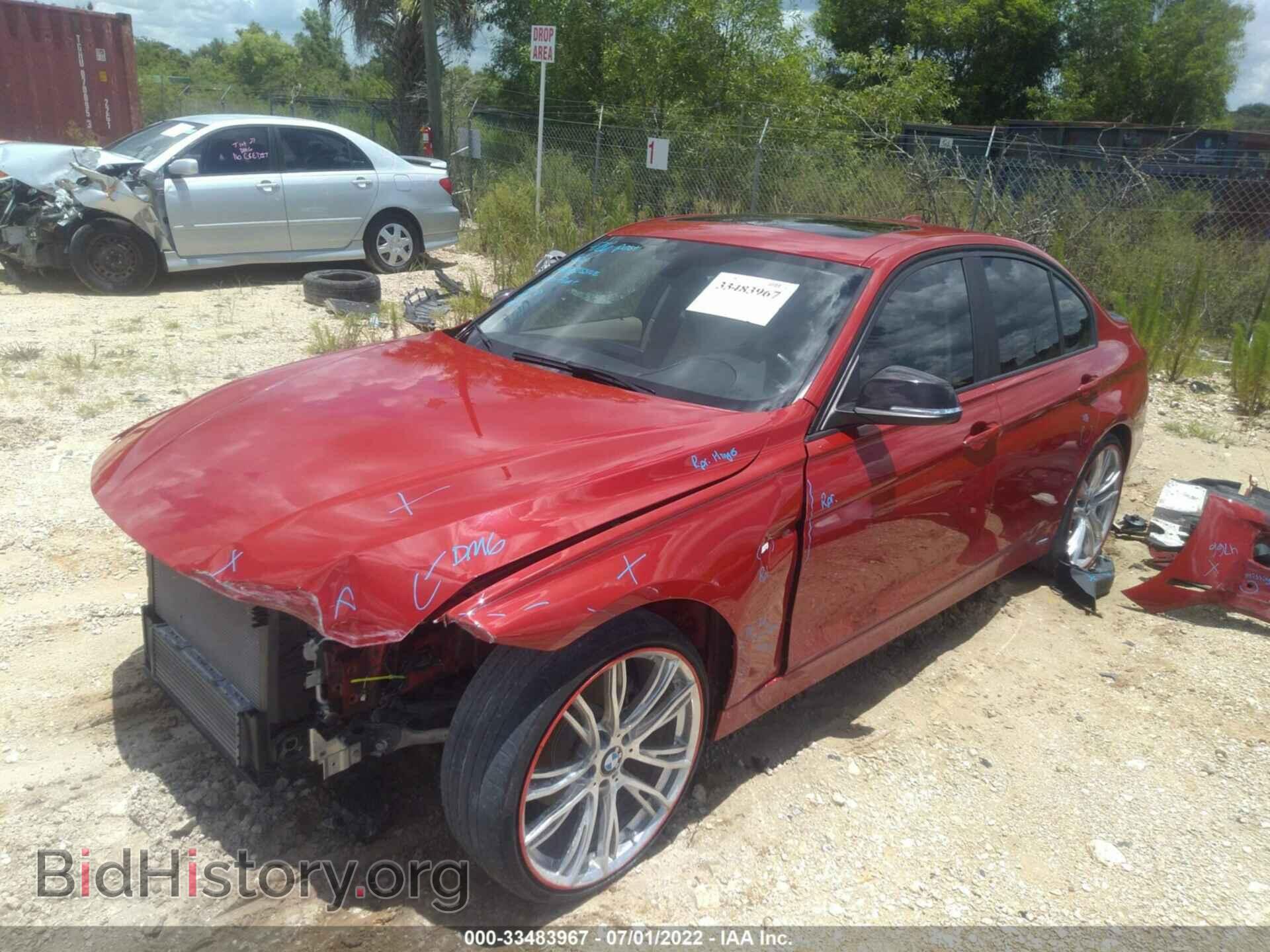 2015 BMW 3 SERIES - VIN: WBA3A5C59FF610092 - Фото 2