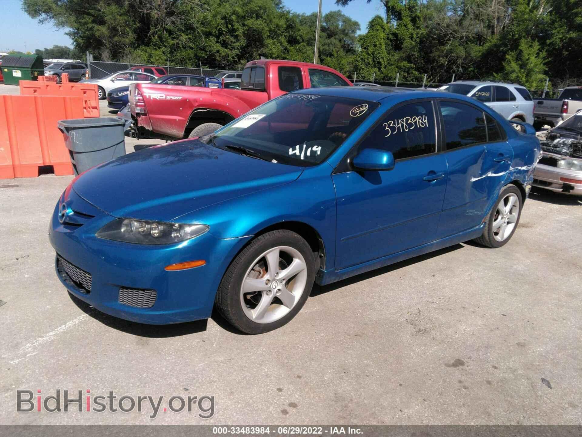 2007 MAZDA MAZDA6 - VIN: 1YVHP84C075M44794 - Фото 2