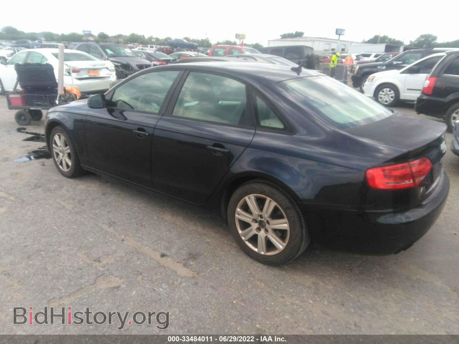 2010 AUDI A4 - VIN: WAUAFBFL8AN035192 - Фото 3