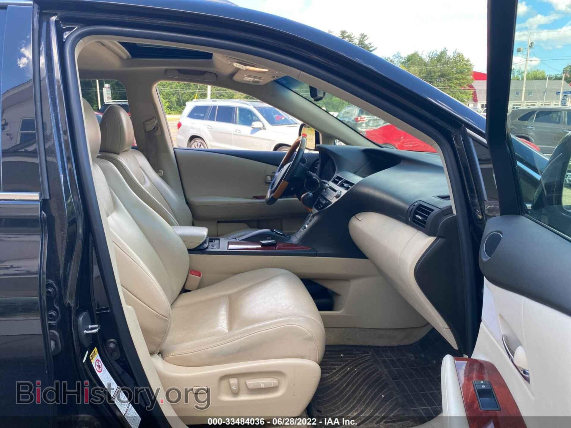 2011 LEXUS RX 350 - VIN: 2T2BK1BA7BC113138 - Фото 5