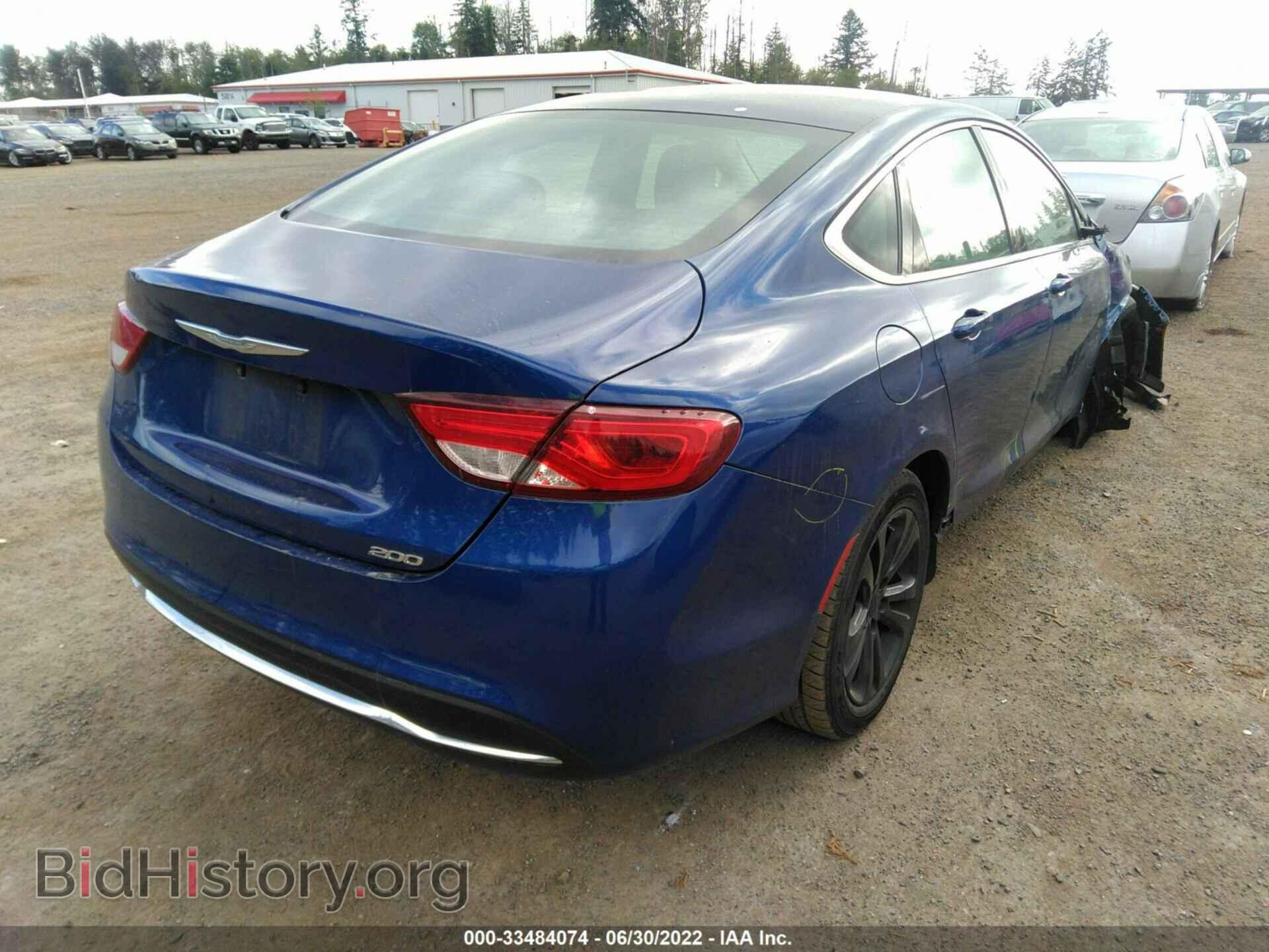 2015 CHRYSLER 200 - VIN: 1C3CCCAB2FN691201 - Фото 4