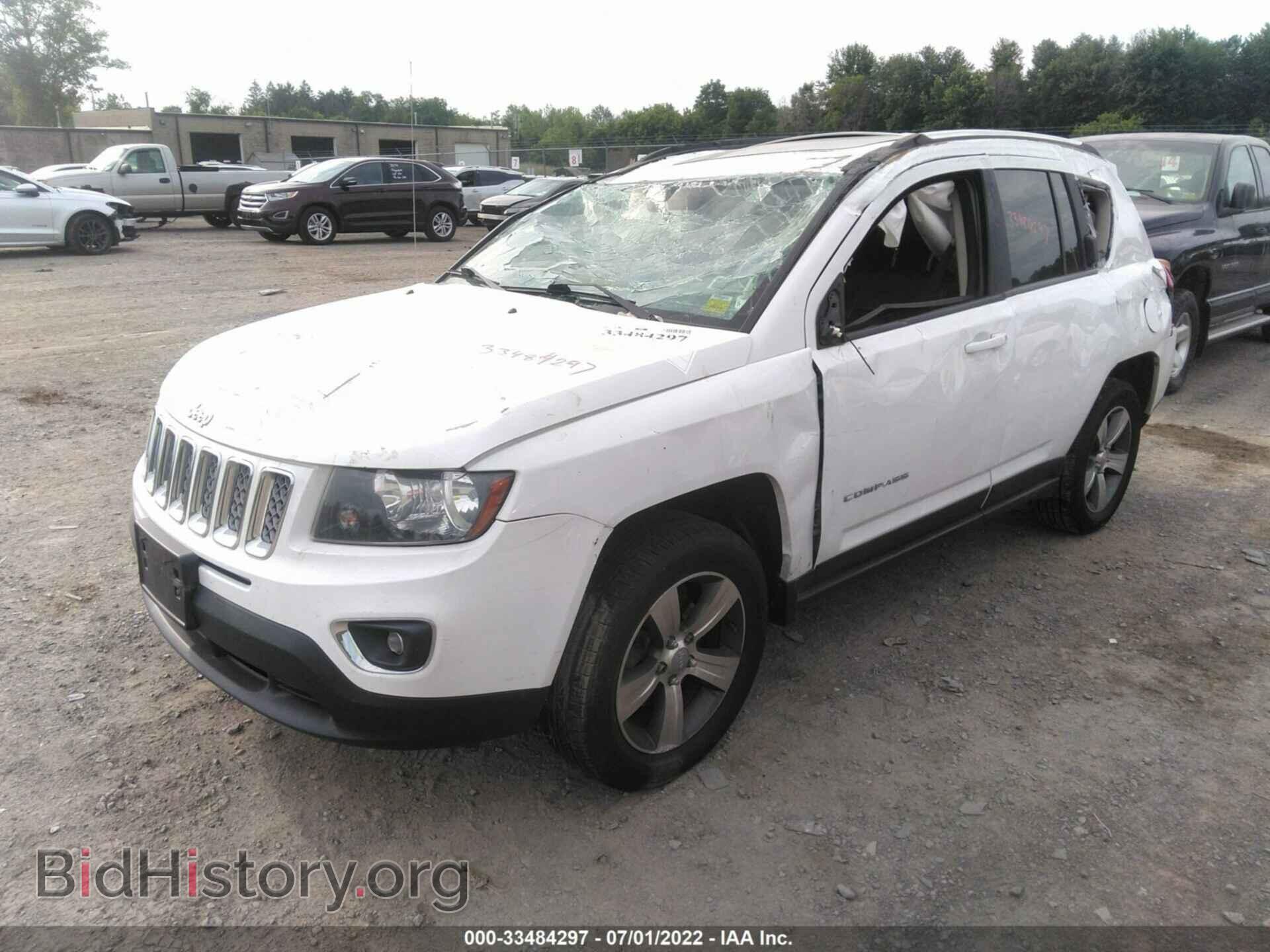 2017 JEEP COMPASS - VIN: 1C4NJDEB1HD193767 - Фото 2