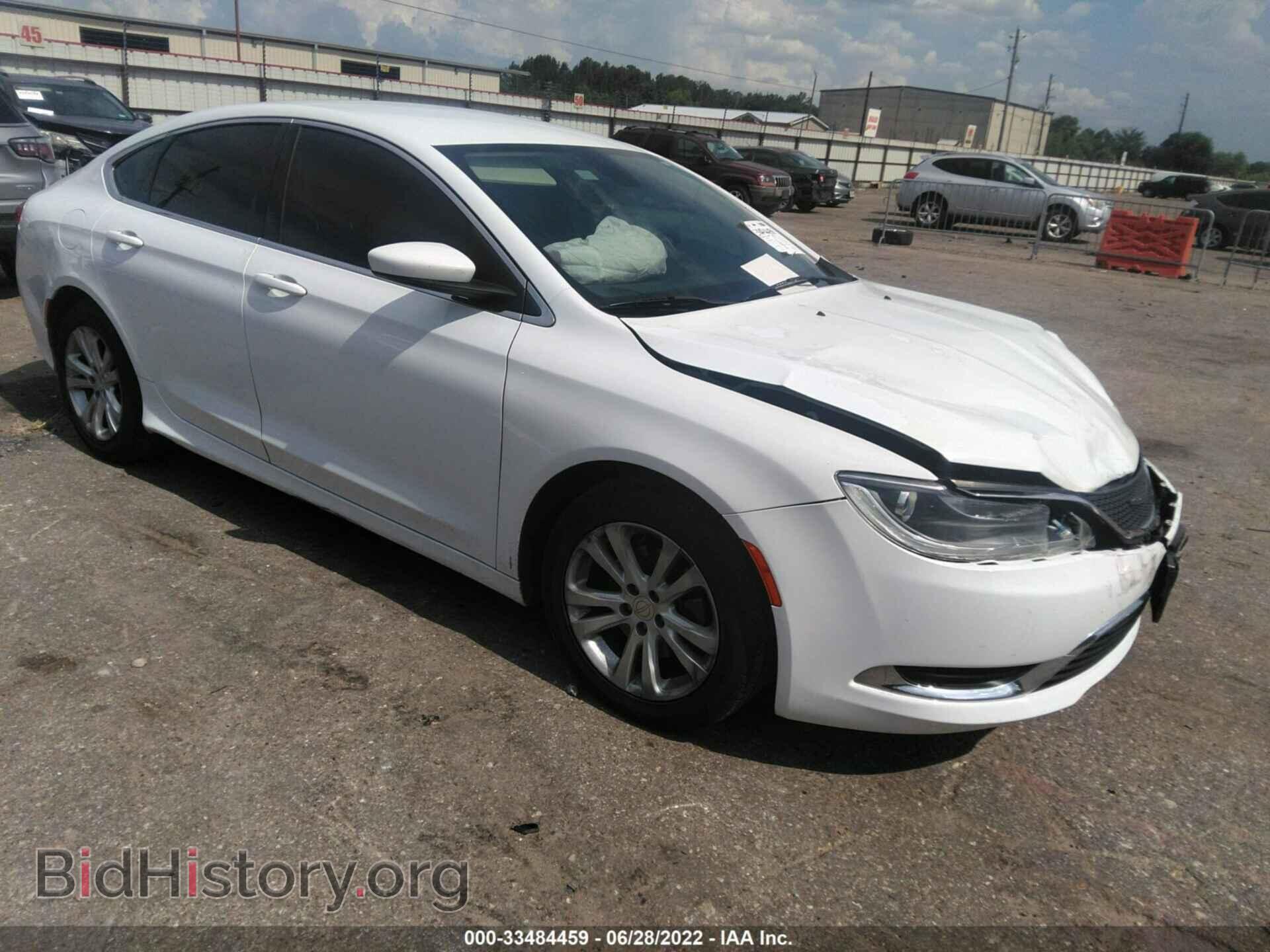 Фотография 1C3CCCAB8FN616406 - CHRYSLER 200 2015