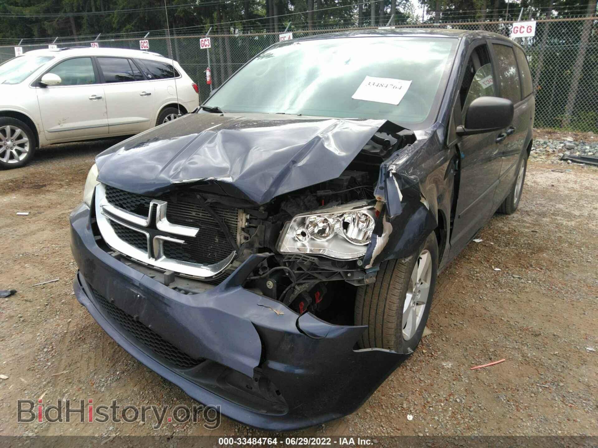 2013 DODGE GRAND CARAVAN - VIN: 2C4RDGBG7DR763174 - Фото 2