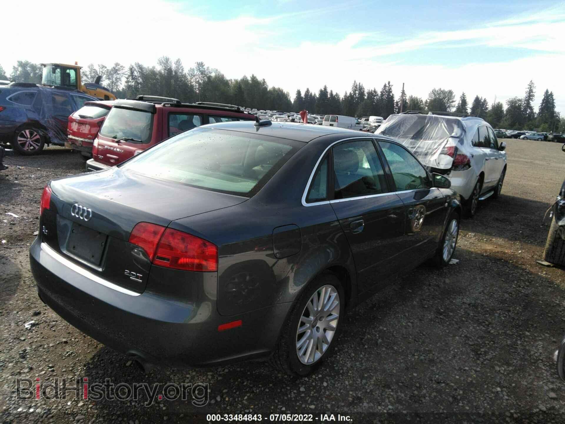 2006 AUDI A4 - VIN: WAUDF78E36A101669 - Фото 4