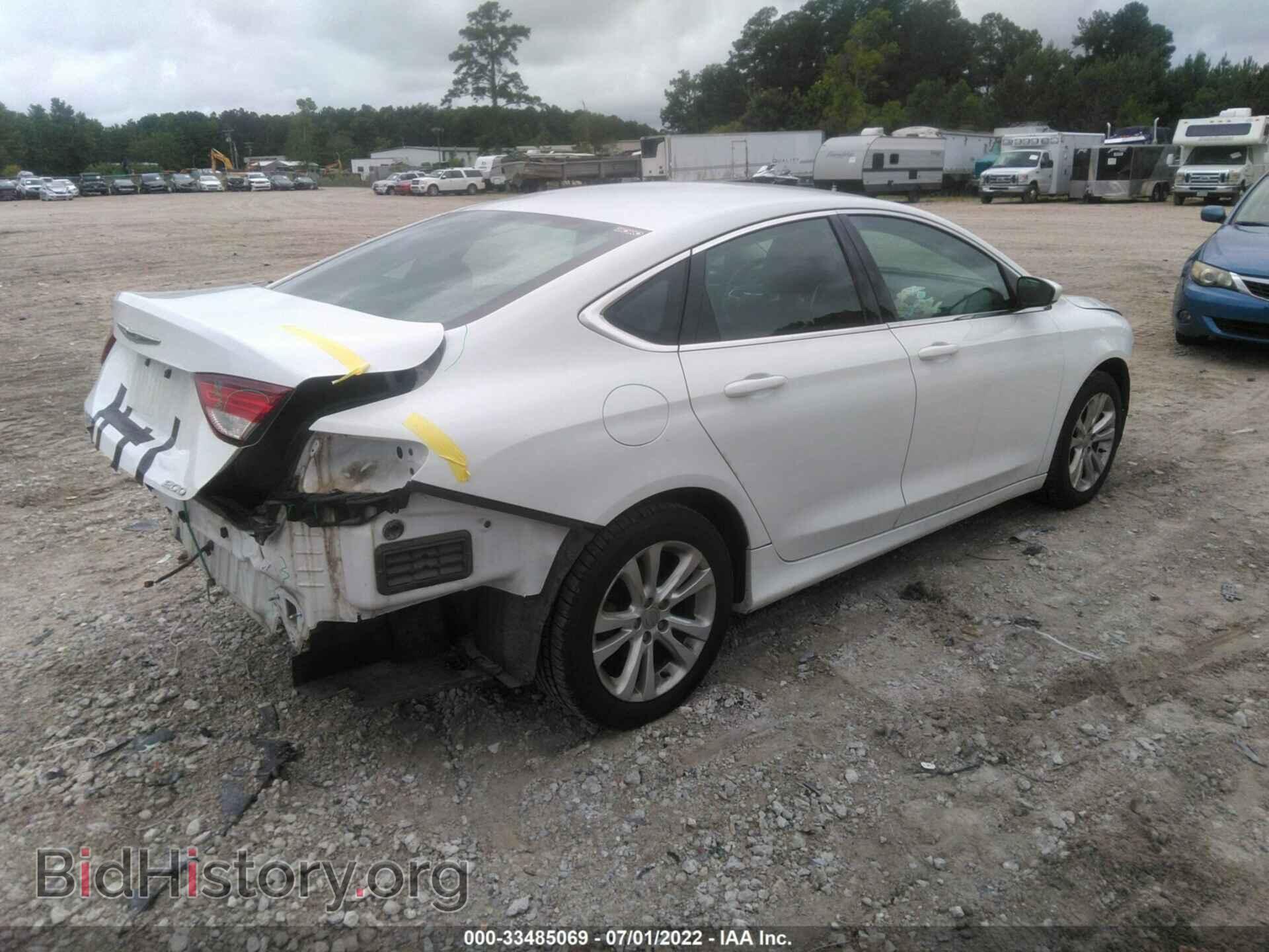 2015 CHRYSLER 200 - VIN: 1C3CCCAB8FN502115 - Фото 4