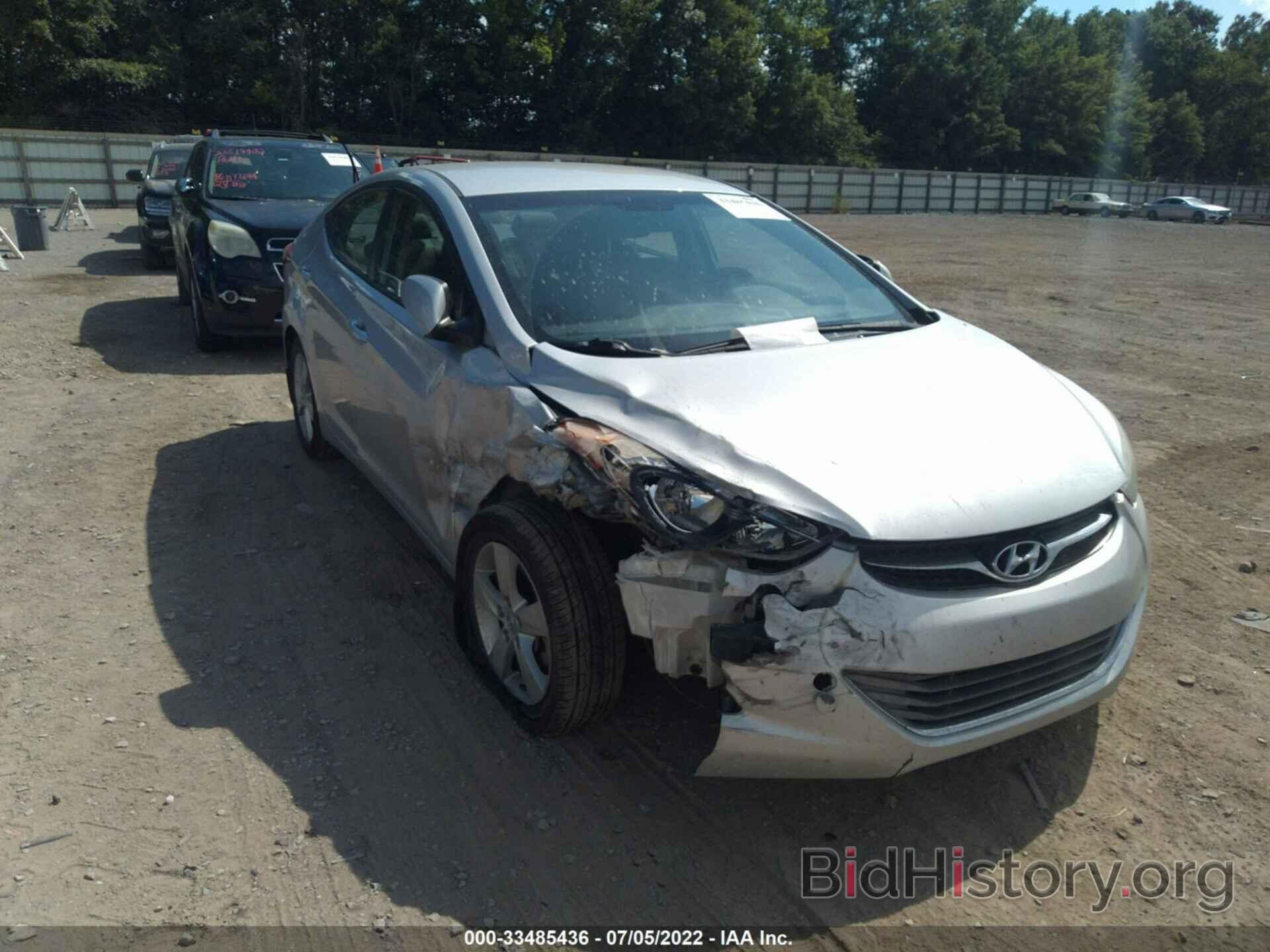 Photo KMHDH4AE9DU719222 - HYUNDAI ELANTRA 2013