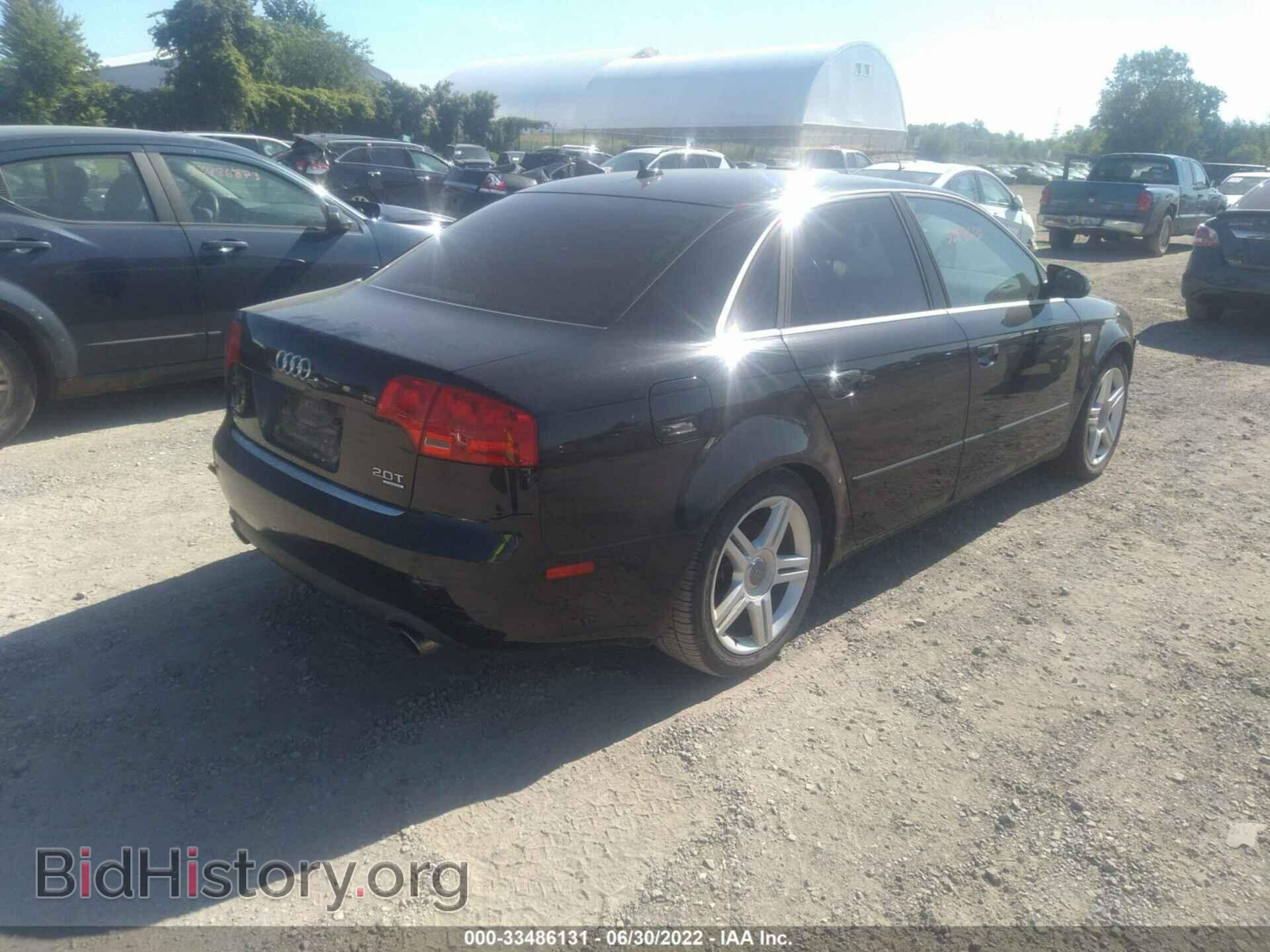2007 AUDI A4 - VIN: WAUDF78E57A124419 - Фото 4