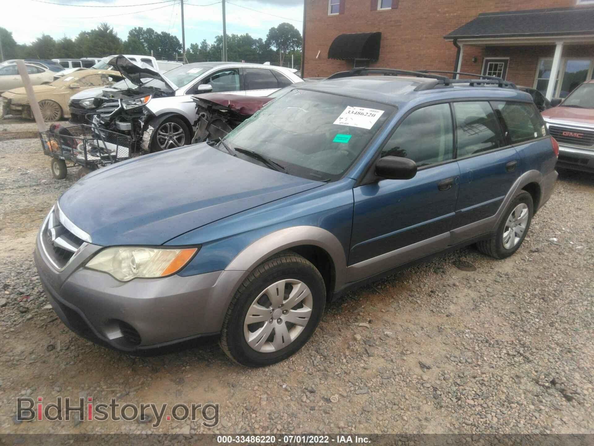 2008 SUBARU OUTBACK - VIN: 4S4BP60C187331699 - Фото 2