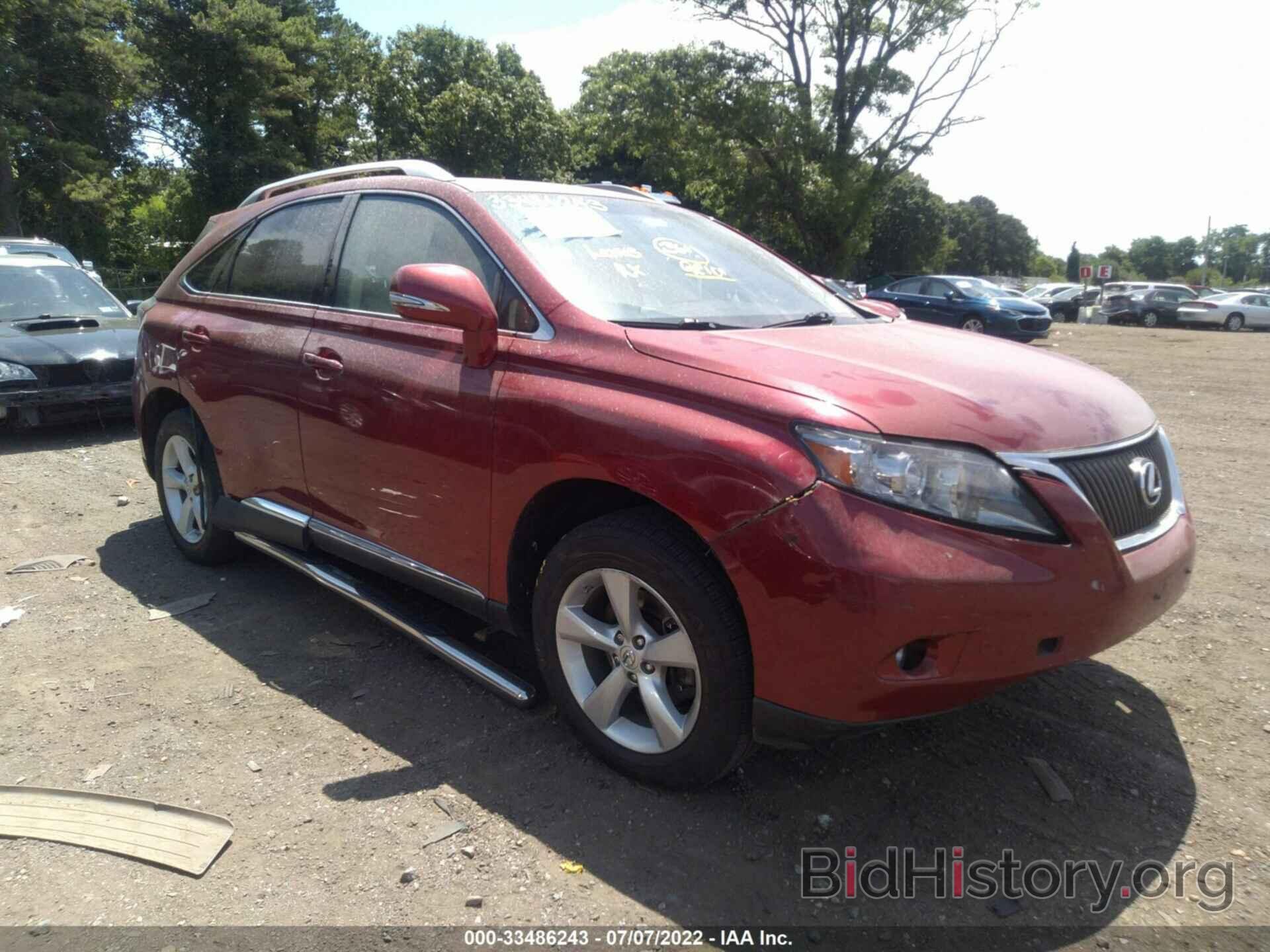 Photo 2T2BK1BA5AC009827 - LEXUS RX 350 2010