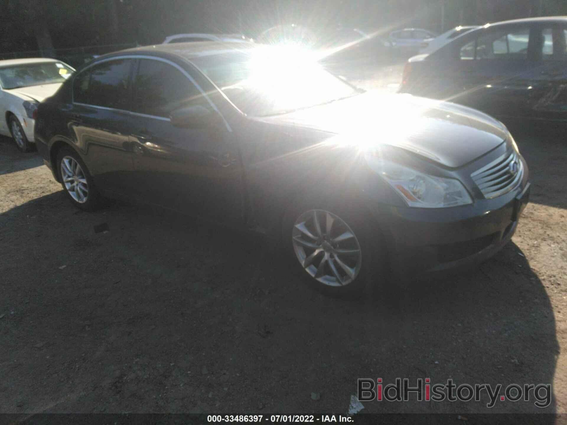 Photo JNKCV61F59M357554 - INFINITI G37 SEDAN 2009